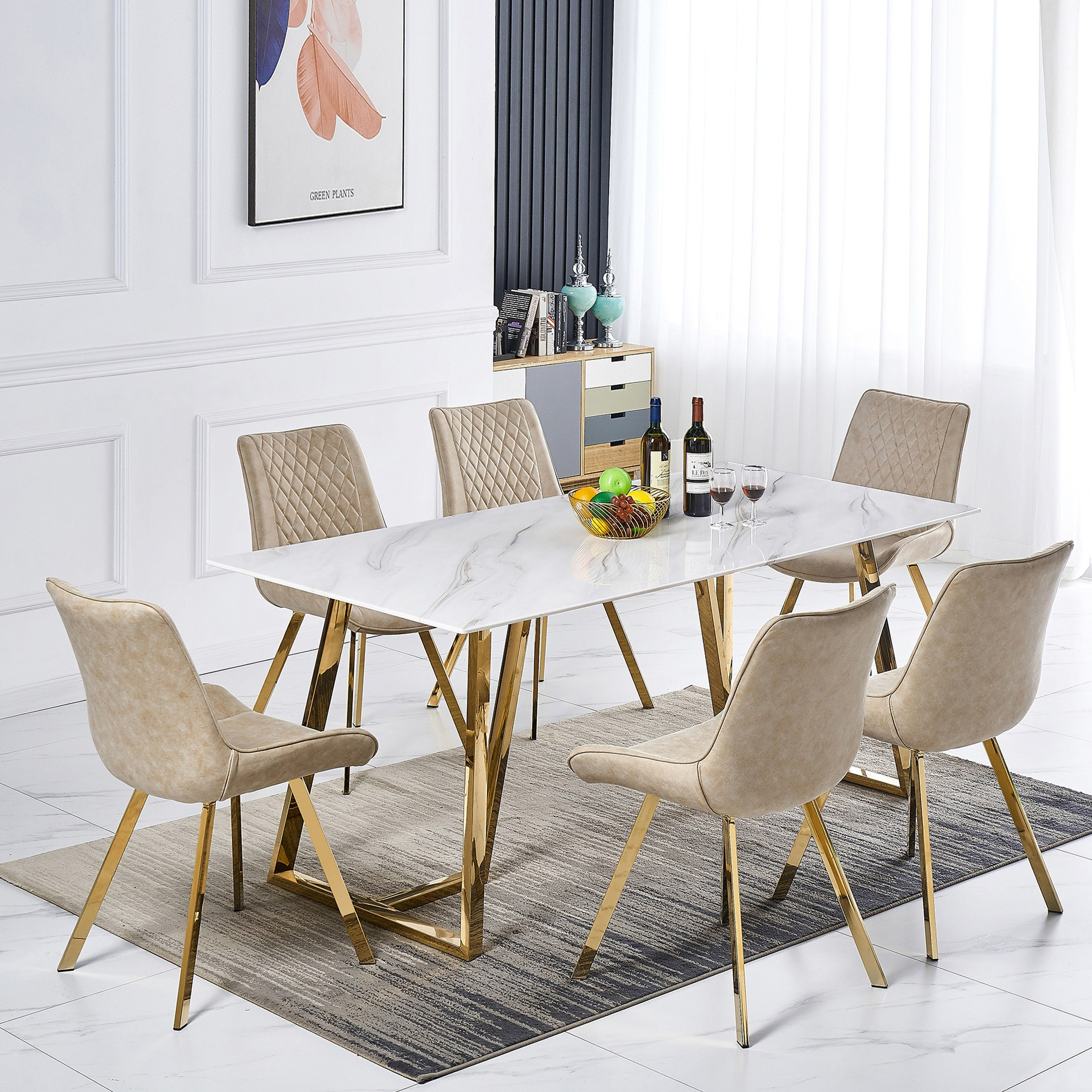 Darby home co lona sales 6 piece dining set