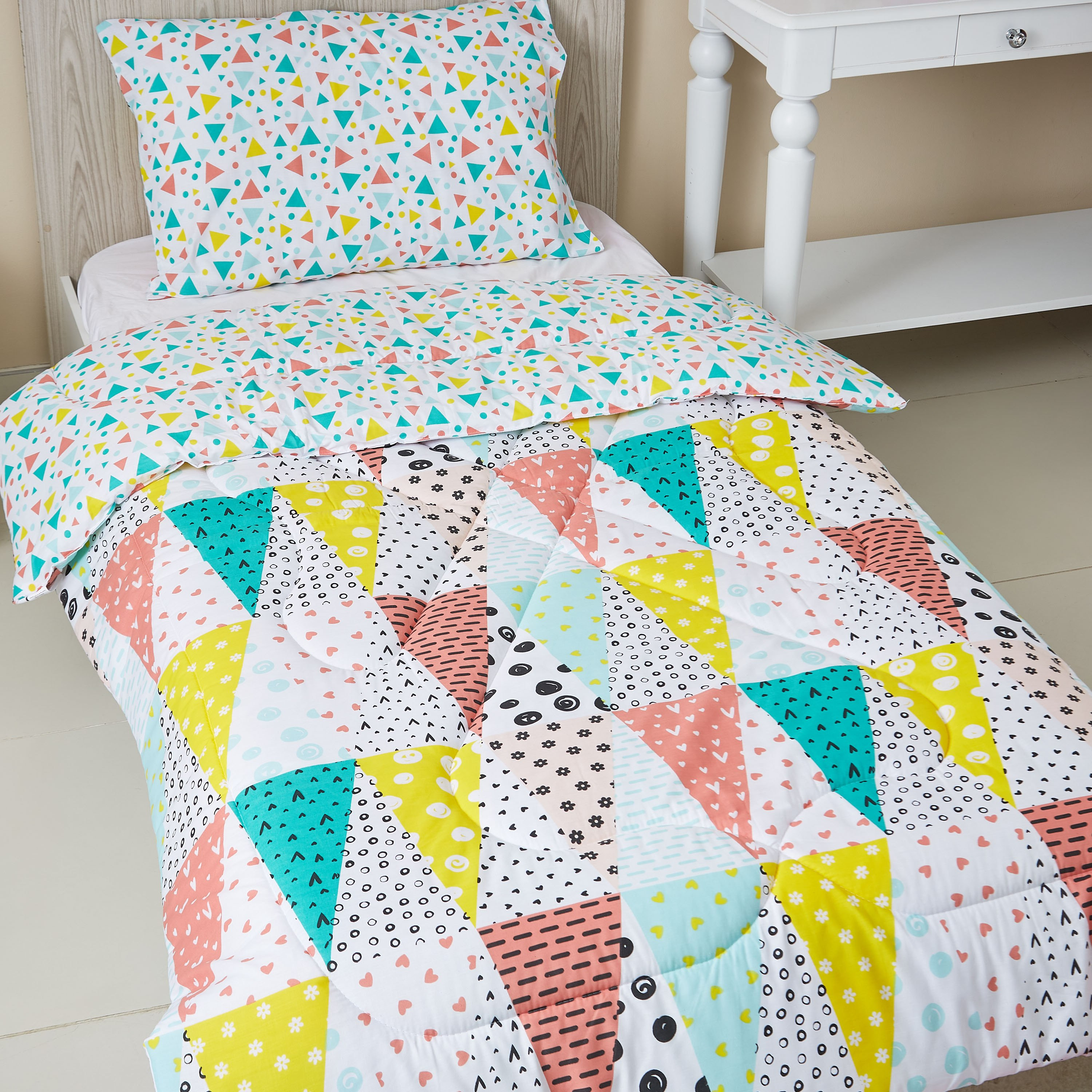 طقم لحاف فردي قطعتين من فيتريك - 220x135 سم-hbxhomeware-hbxkidsandyouth-image-2
