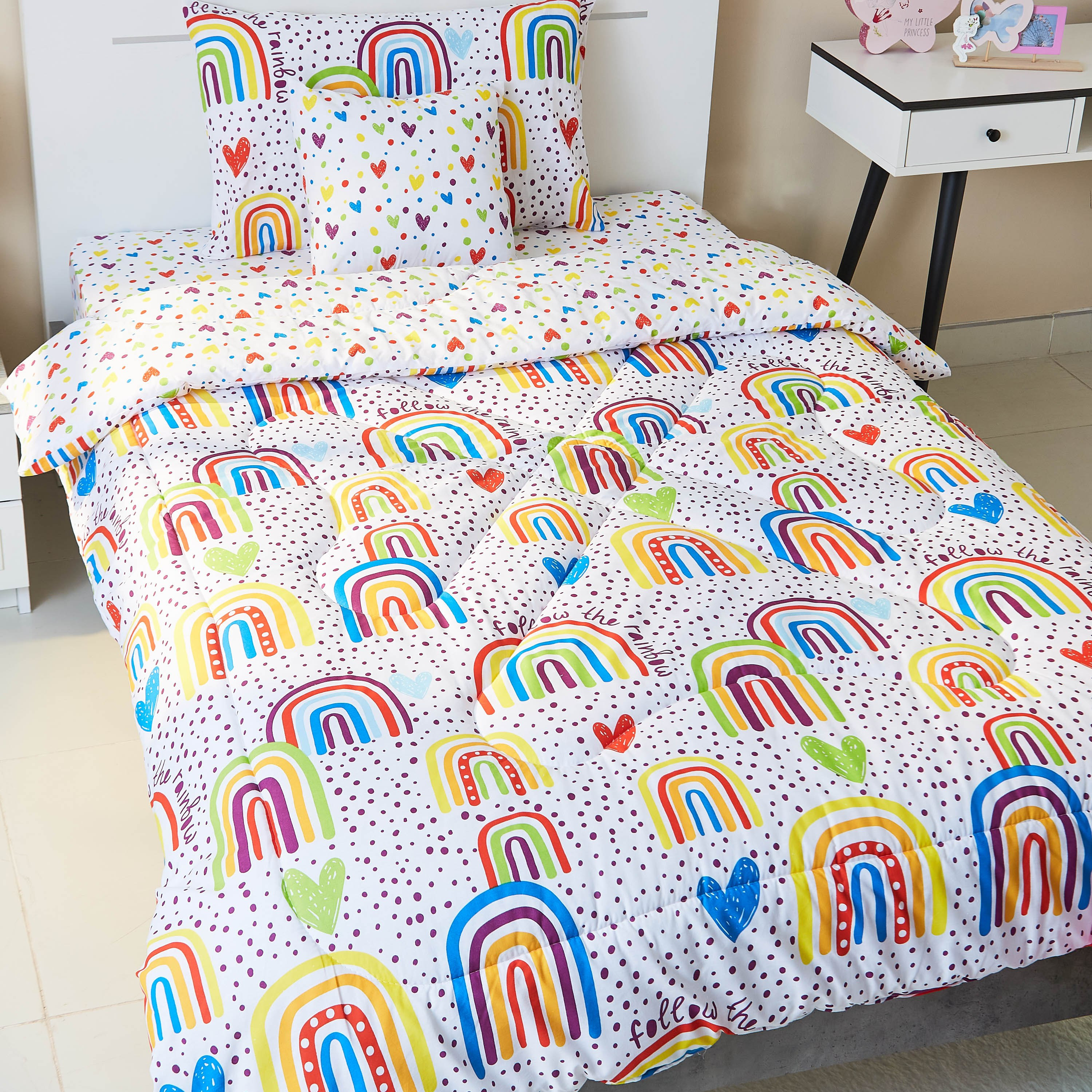 طقم لحاف توين 3 قطع من هومي جيرل - 160x220 سم-hbxhomeware-hbxkidsandyouth-image-2