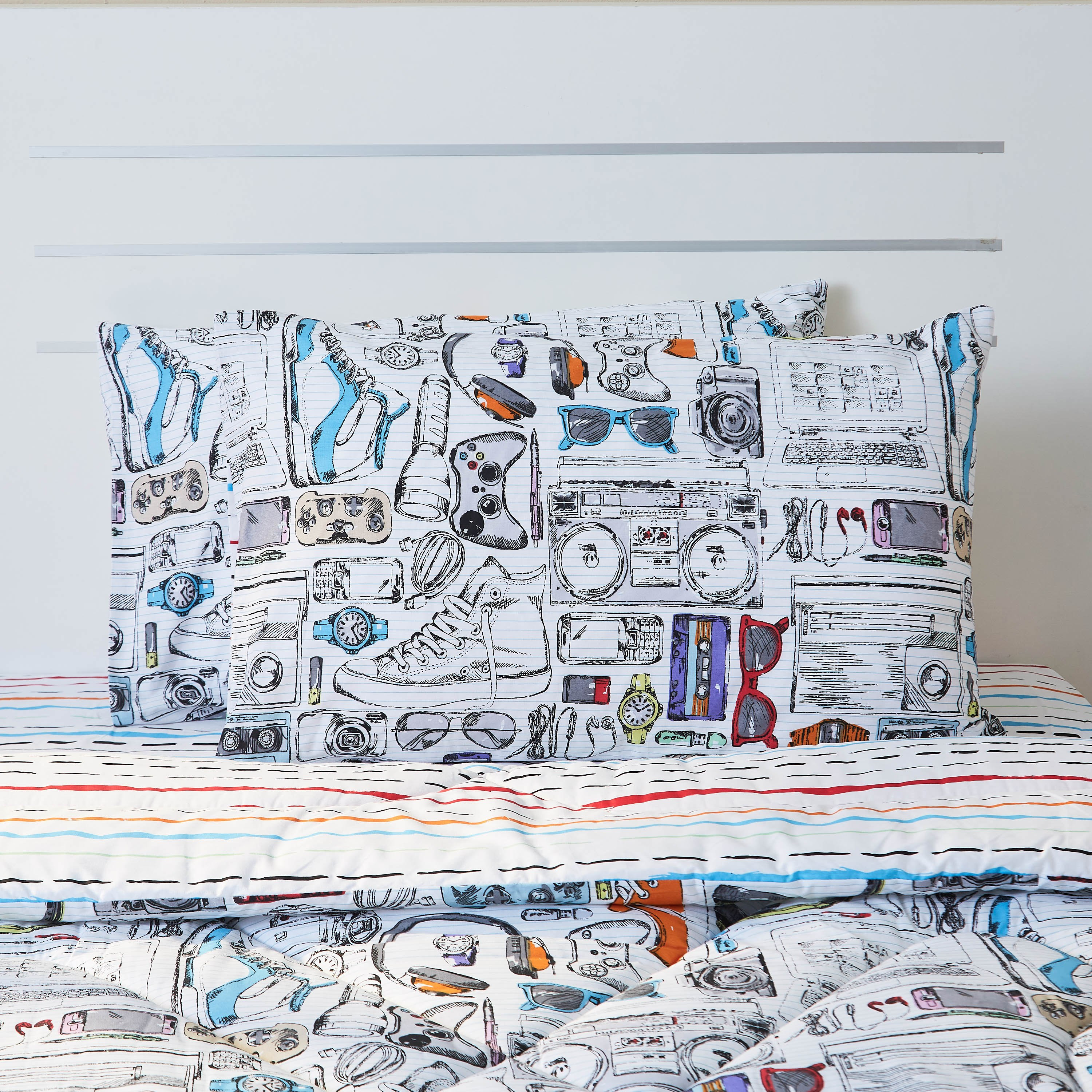 زوج من غطاء وسادة للجنسين من هومي - 50x75 سم-hbxhomeware-hbxkidsandyouth-image-1