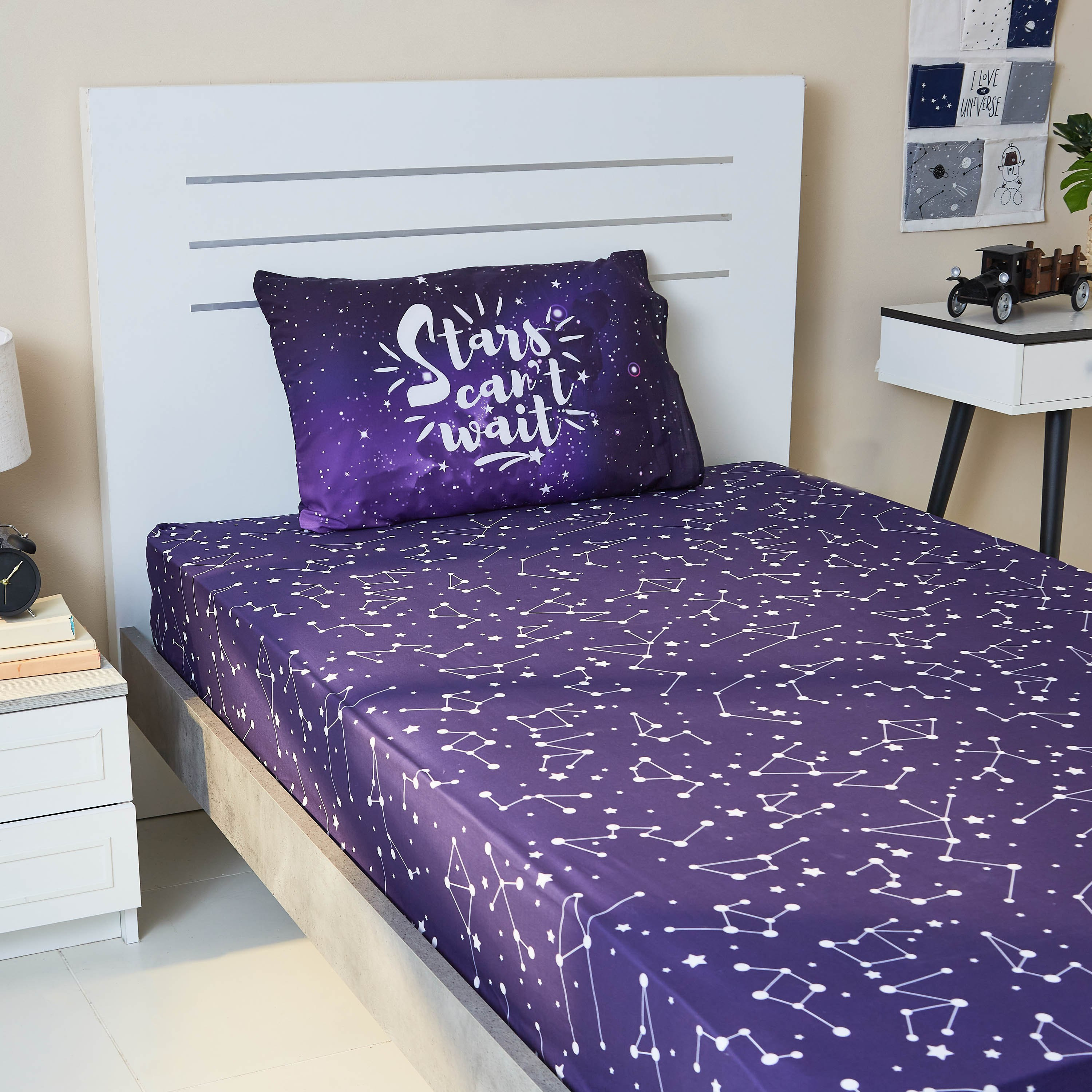 شرشف مطاطي مزدوج بطبعات رقمية جيرل من هومي - 120x200 سم-hbxhomeware-hbxkidsandyouth-image-5