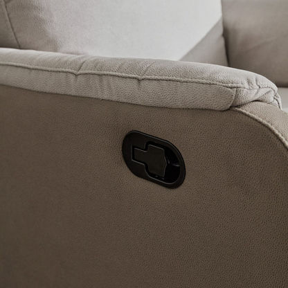 Belgrove 1-Seater Leather Air Fabric Manual Recliner