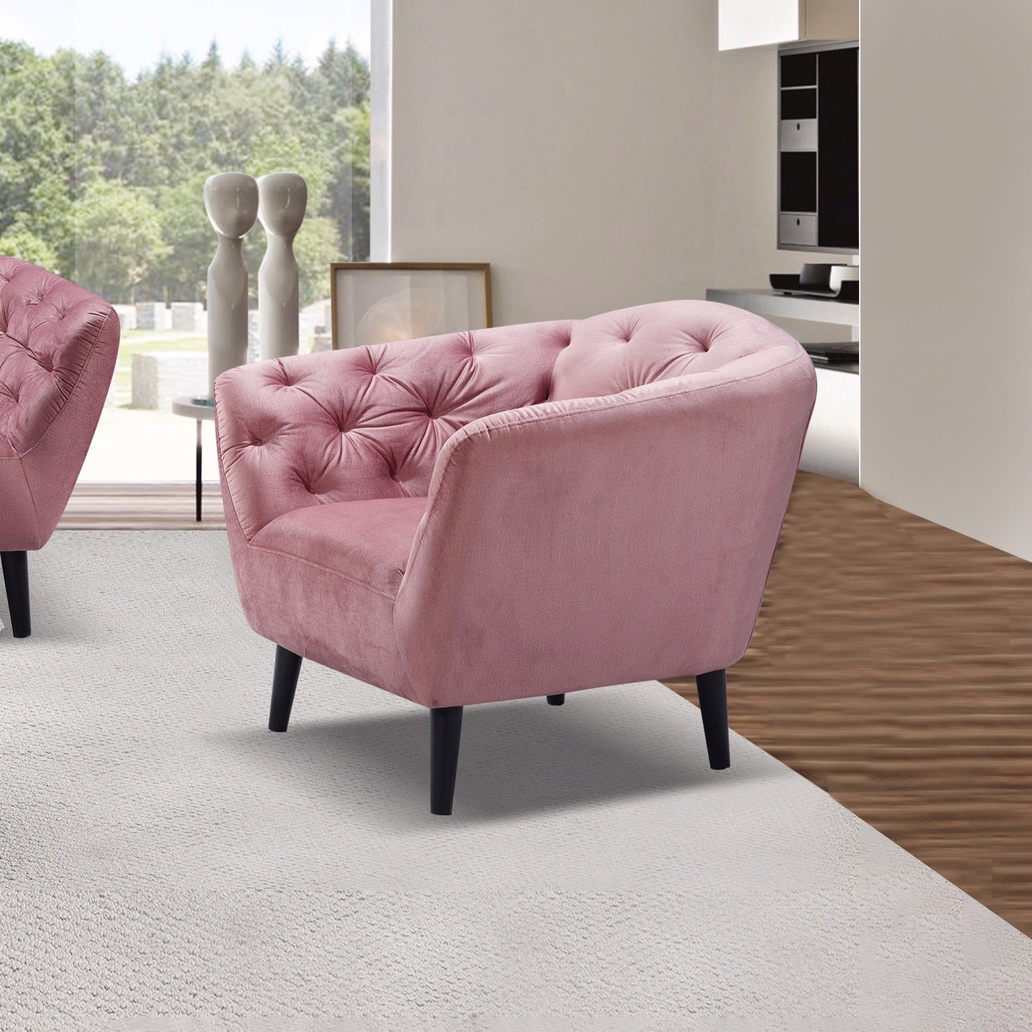 Mabel 1-Seater Velvet Sofa-hbxlivingroom-sofasandarmchairs-sofas-image-1