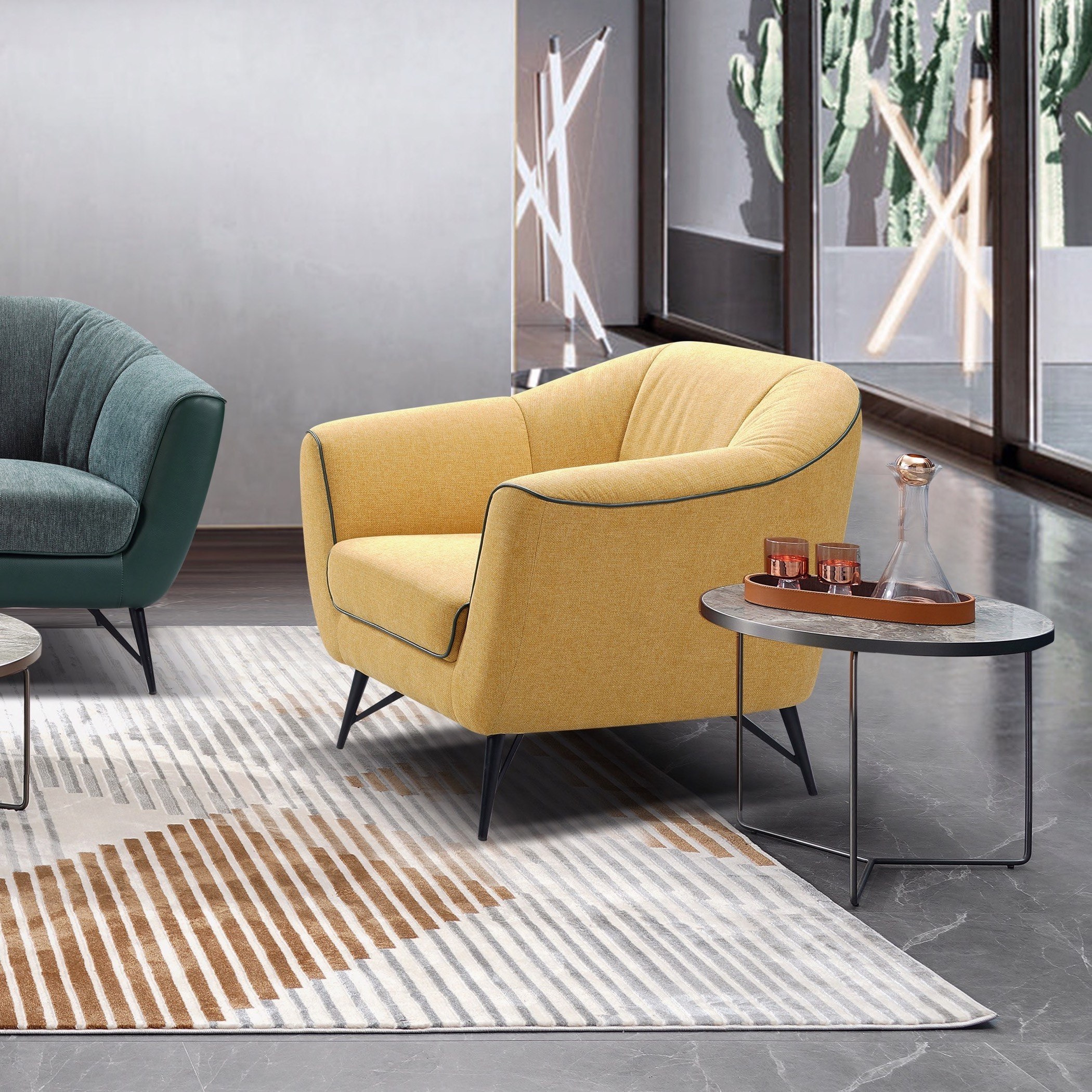 كنبة قماشيّة شبه جلد مقعد واحد من إليوت-hbxlivingroom-sofasandarmchairs-sofas-image-1