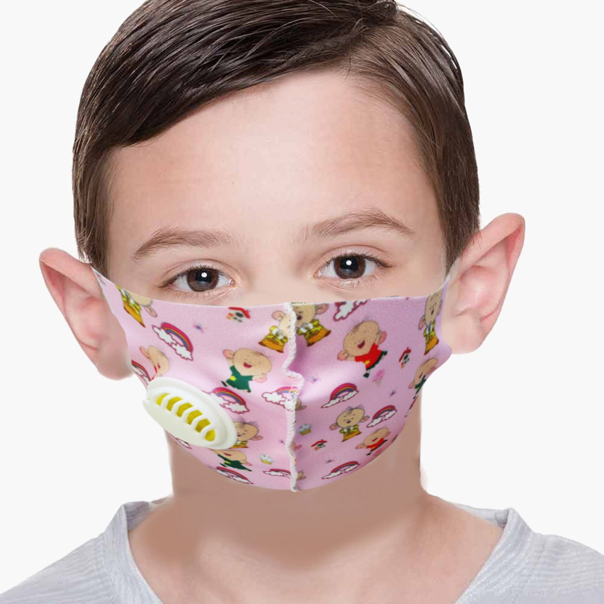 قناع وجه قابل للغسل بتصميم قوس قزح للأطفال مع مرشّح من فاشن-hbxhomeware-hbxkidsandyouth-image-1