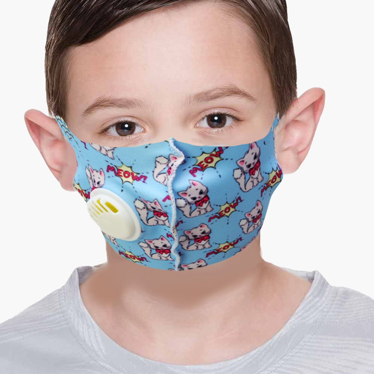 قناع وجه قابل للغسل بتصميم كيتي للأطفال مع مرشّح من فاشن-hbxhomeware-hbxkidsandyouth-image-1
