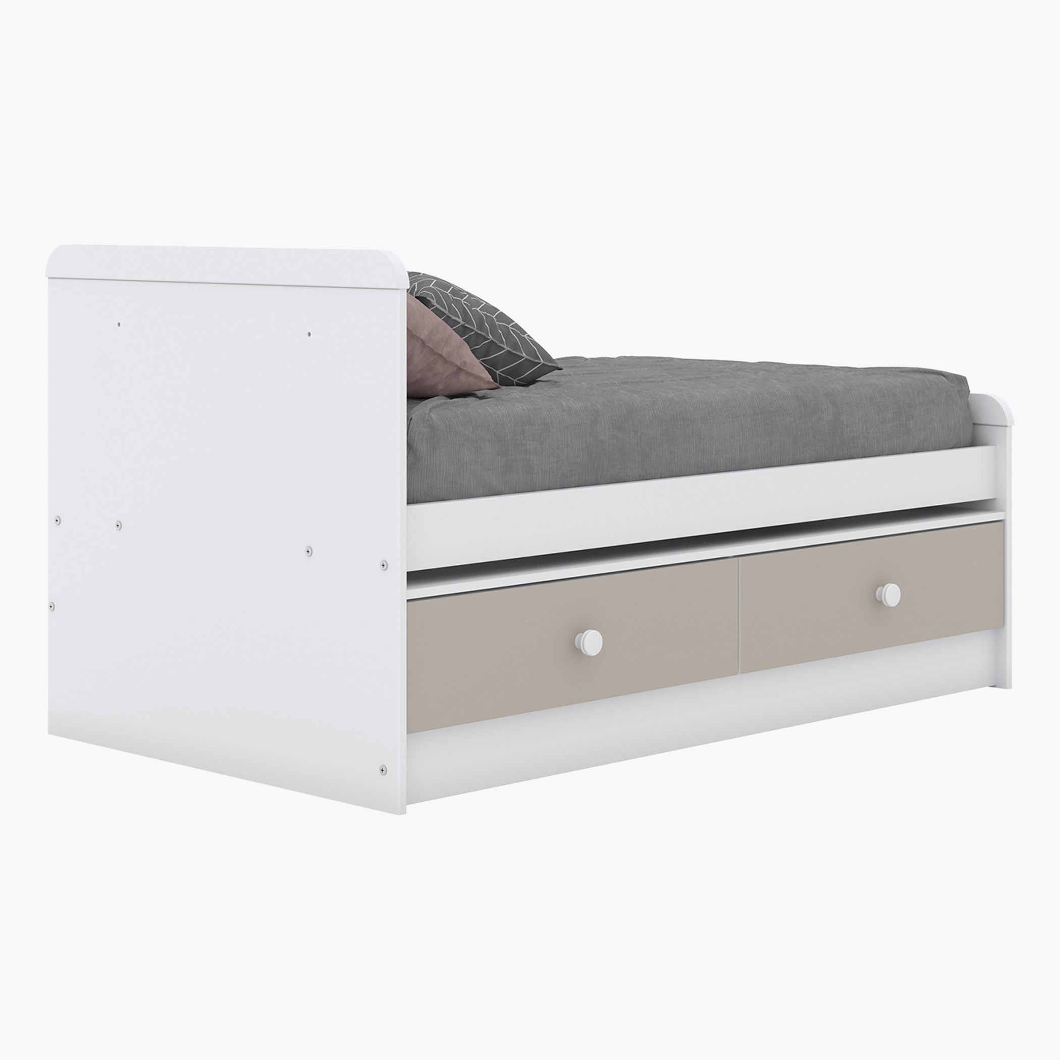 سرير أطفال قابل للتحوّل بدرجين - فانيلا من موڤو  - 70x130 سم-hbxfurniture-bedsandbedsets-beds-toddler-image-2