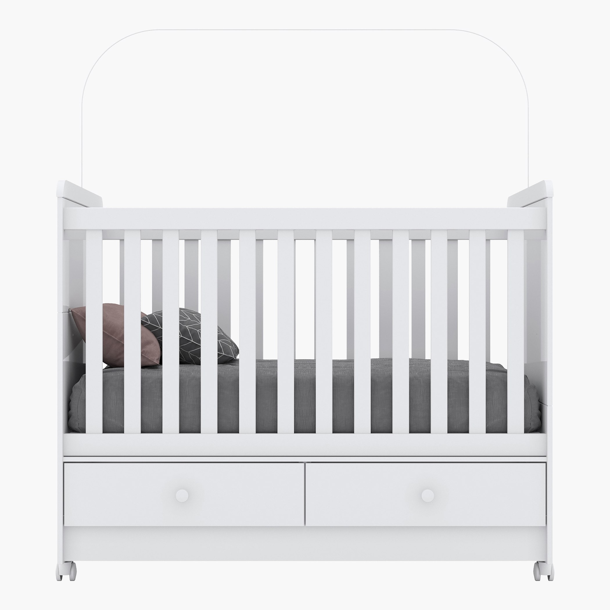 سرير أطفال قابل للتحوّل بدرجين - فانيلا من موڤو  - 70x130 سم-hbxfurniture-bedsandbedsets-beds-toddler-image-27