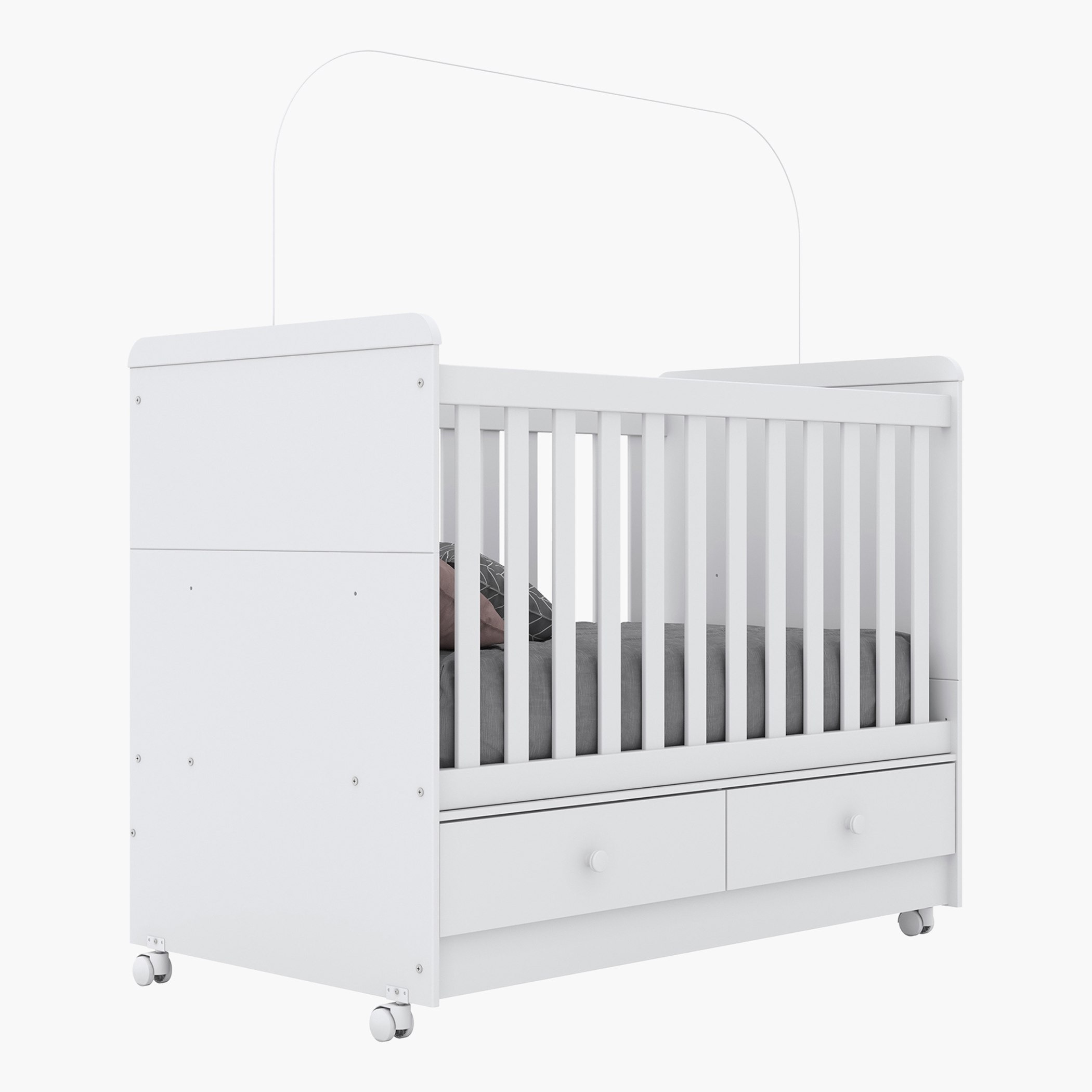 سرير أطفال قابل للتحوّل بدرجين - فانيلا من موڤو  - 70x130 سم-hbxfurniture-bedsandbedsets-beds-toddler-image-28