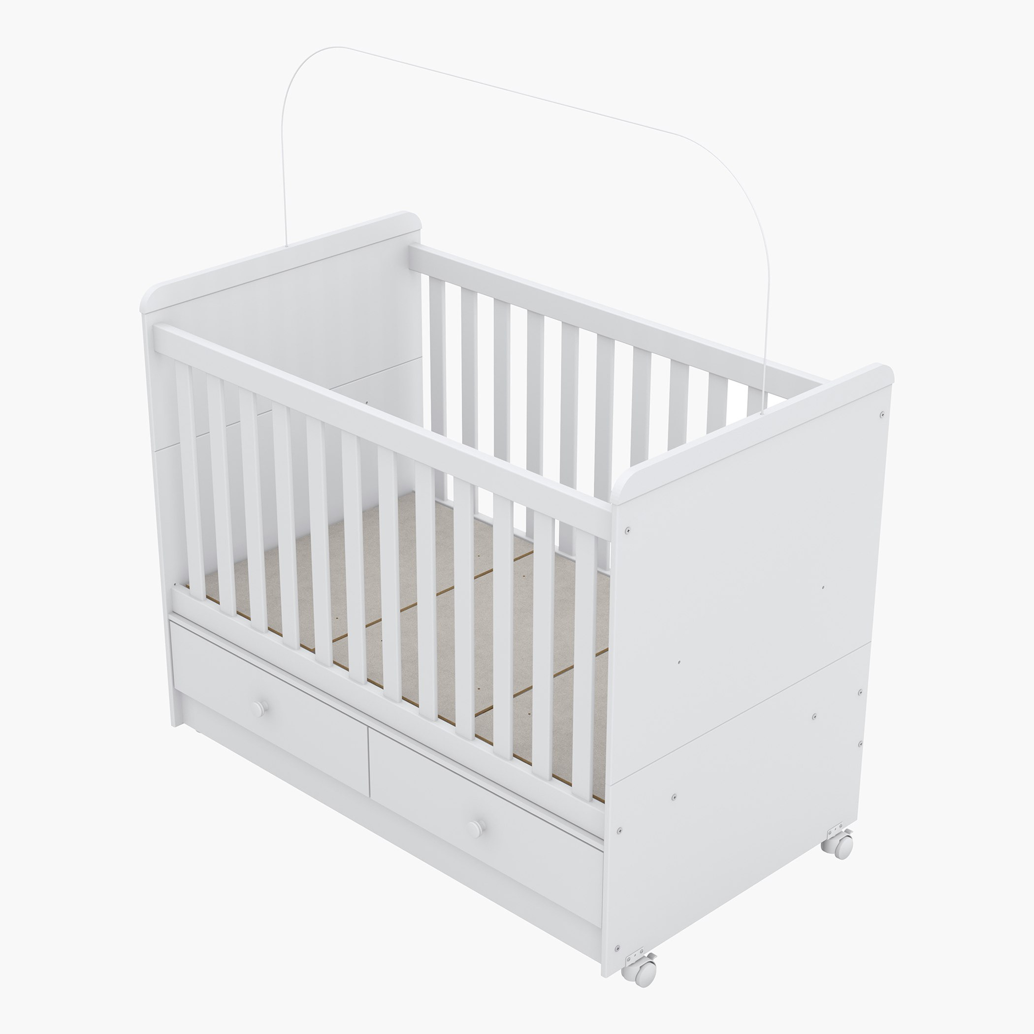 سرير أطفال قابل للتحوّل بدرجين - فانيلا من موڤو  - 70x130 سم-hbxfurniture-bedsandbedsets-beds-toddler-image-29