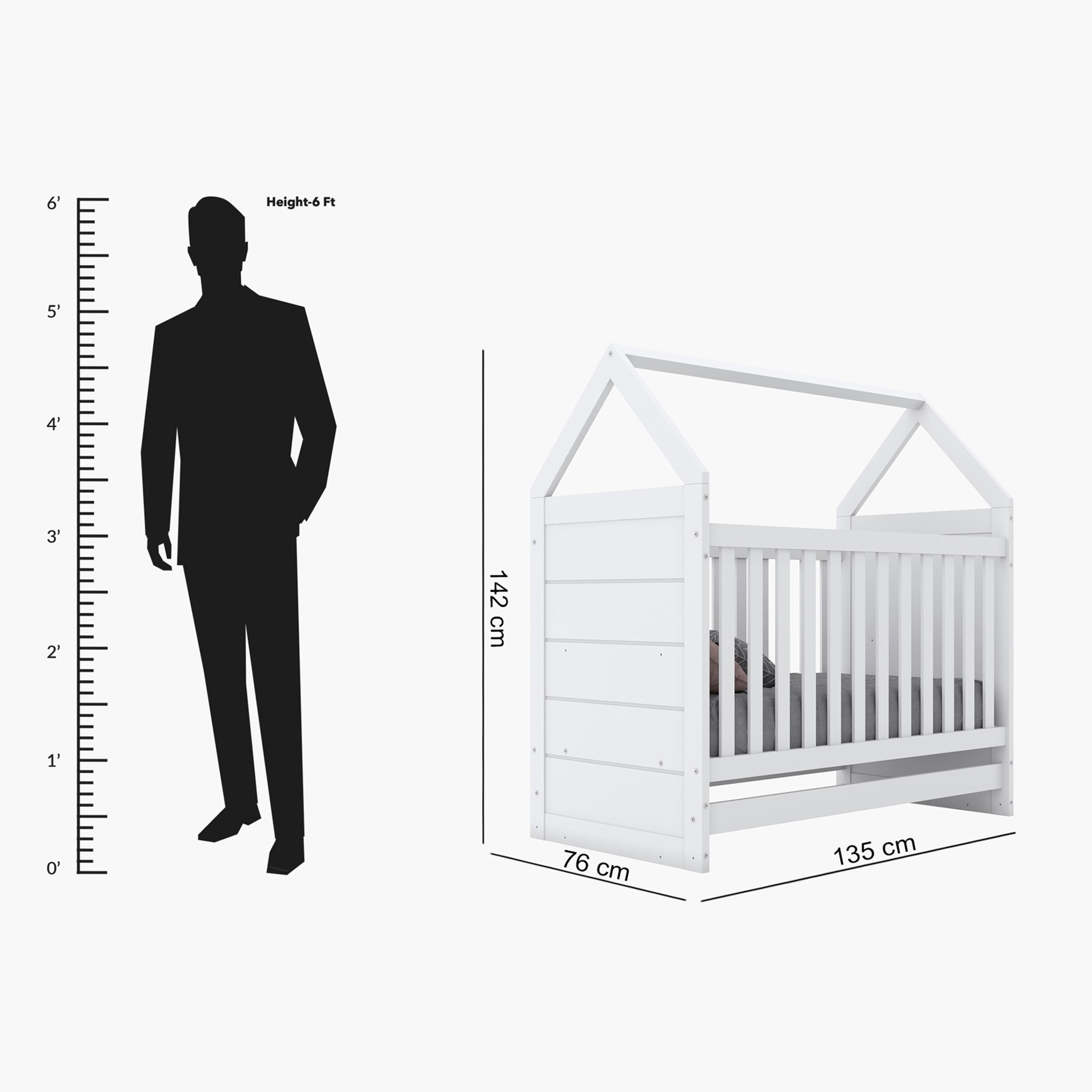سرير أطفال قابل للتحويل - هامبتون من موڤو  - 70×130 سم-hbxfurniture-bedsandbedsets-beds-toddler-image-12
