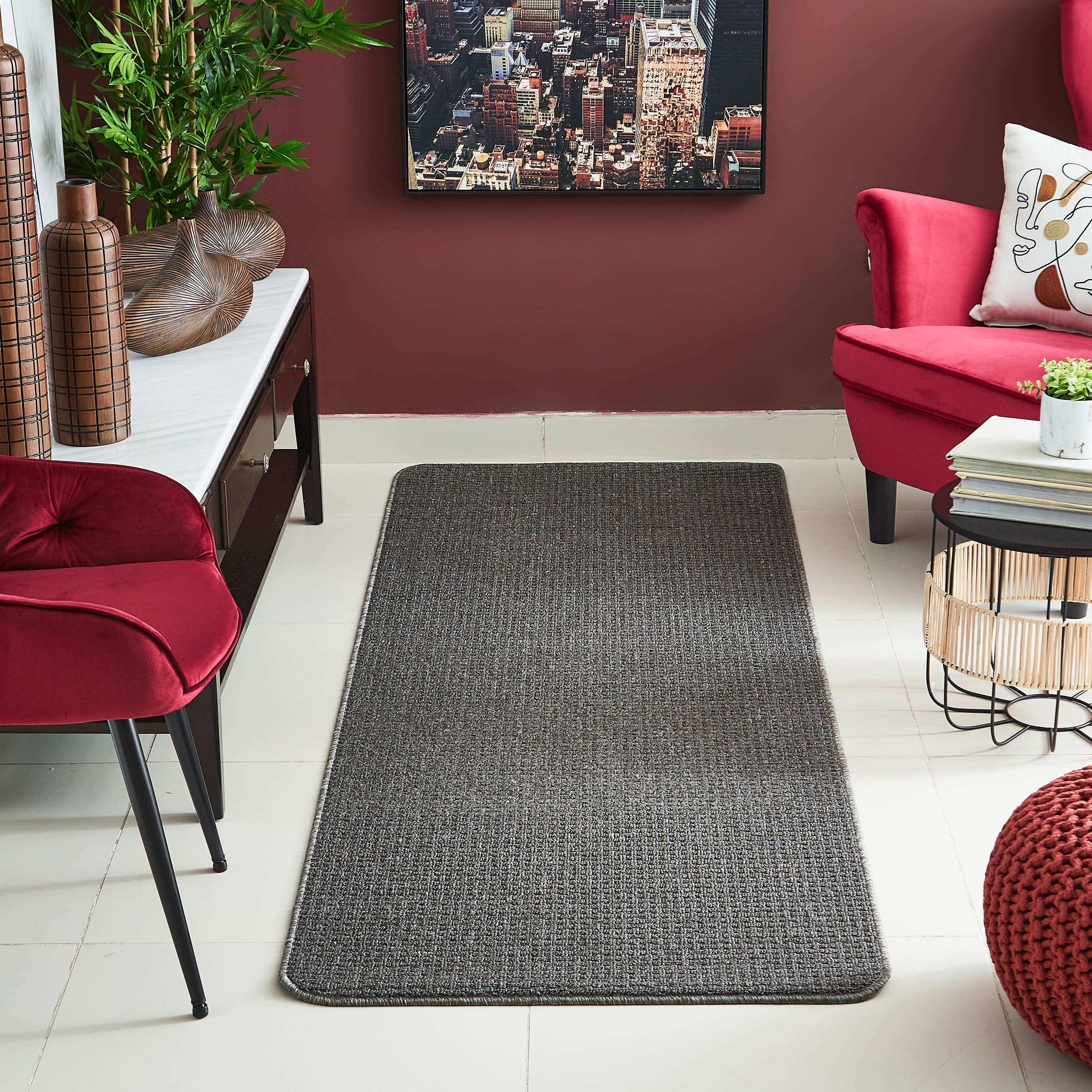 سجادة بولي بروبلين مقاومة للإنزلاق من كلوي - 80 × 150 سم-hbxdecorandfurnishings-floorcoverings-rugs-image-1
