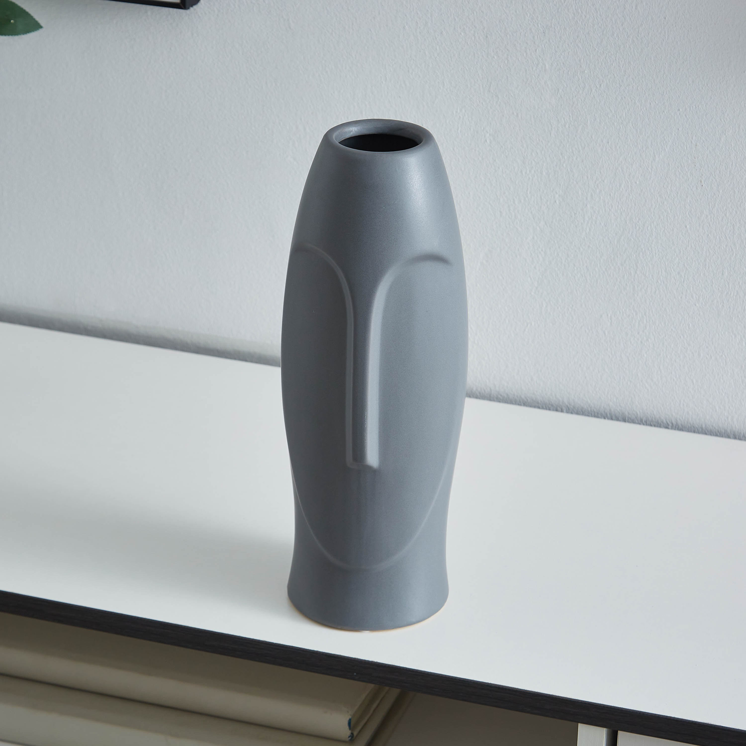 Sansa Stoneware Abstract Vase-hbxbedroom-decorandaccessories-vases-image-2