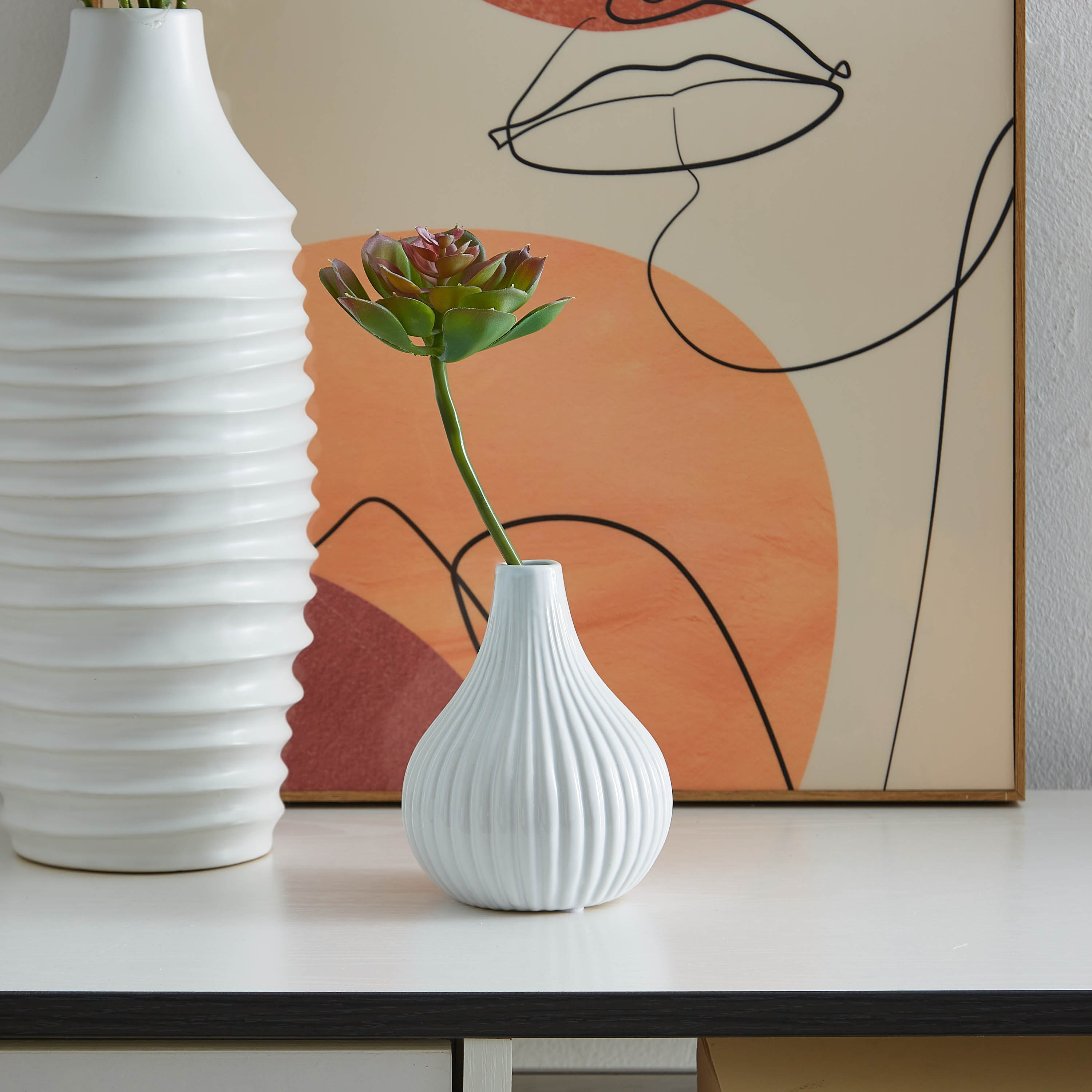 مزهرية مضلعة من الخزف من سانسا-hbxbedroom-decorandaccessories-vases-image-1