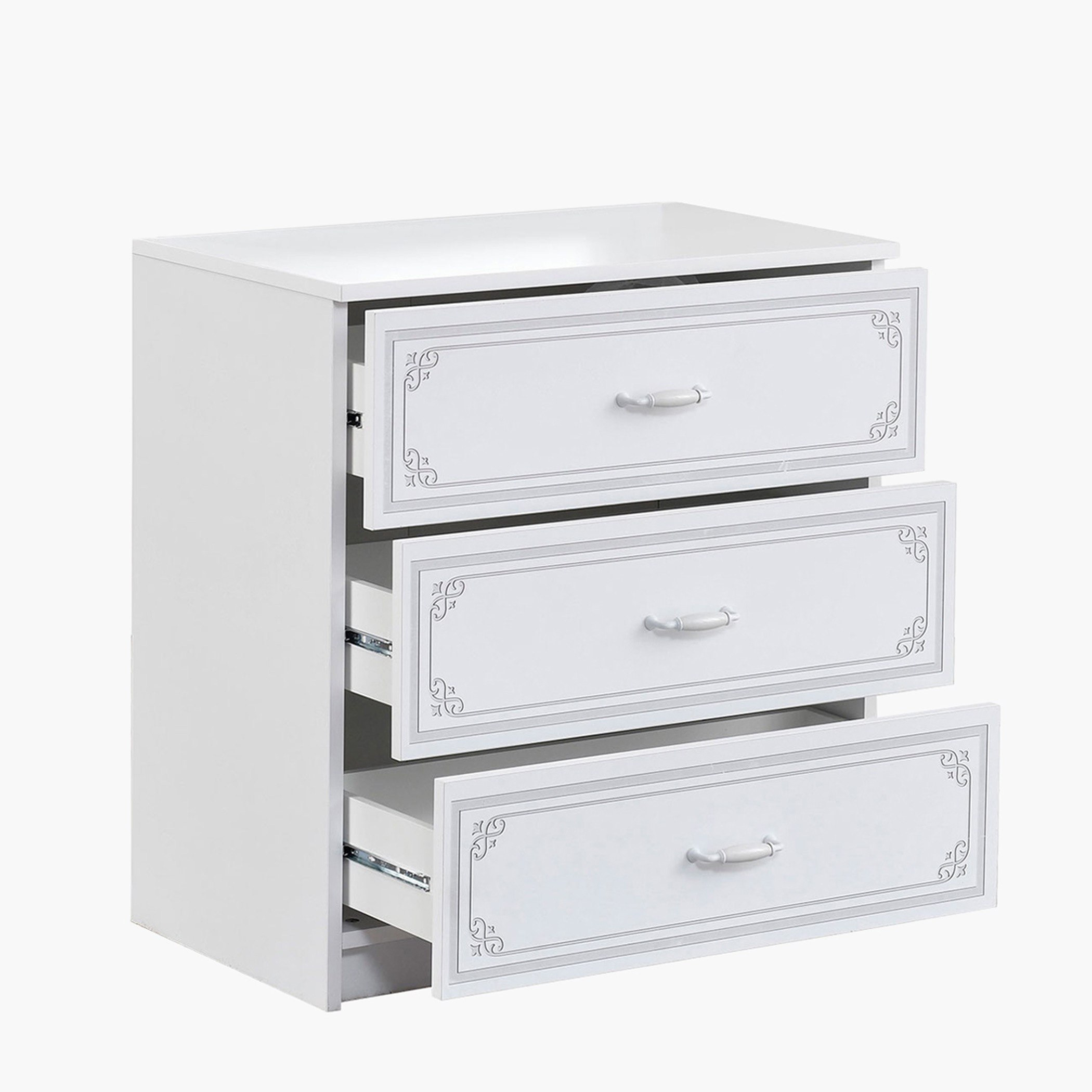 طاولة تزيين 3 أدراج دون مرآة - فلورا من موڤو -hbxfurniture-kidsroom-kidsdressersandmirrors-image-4