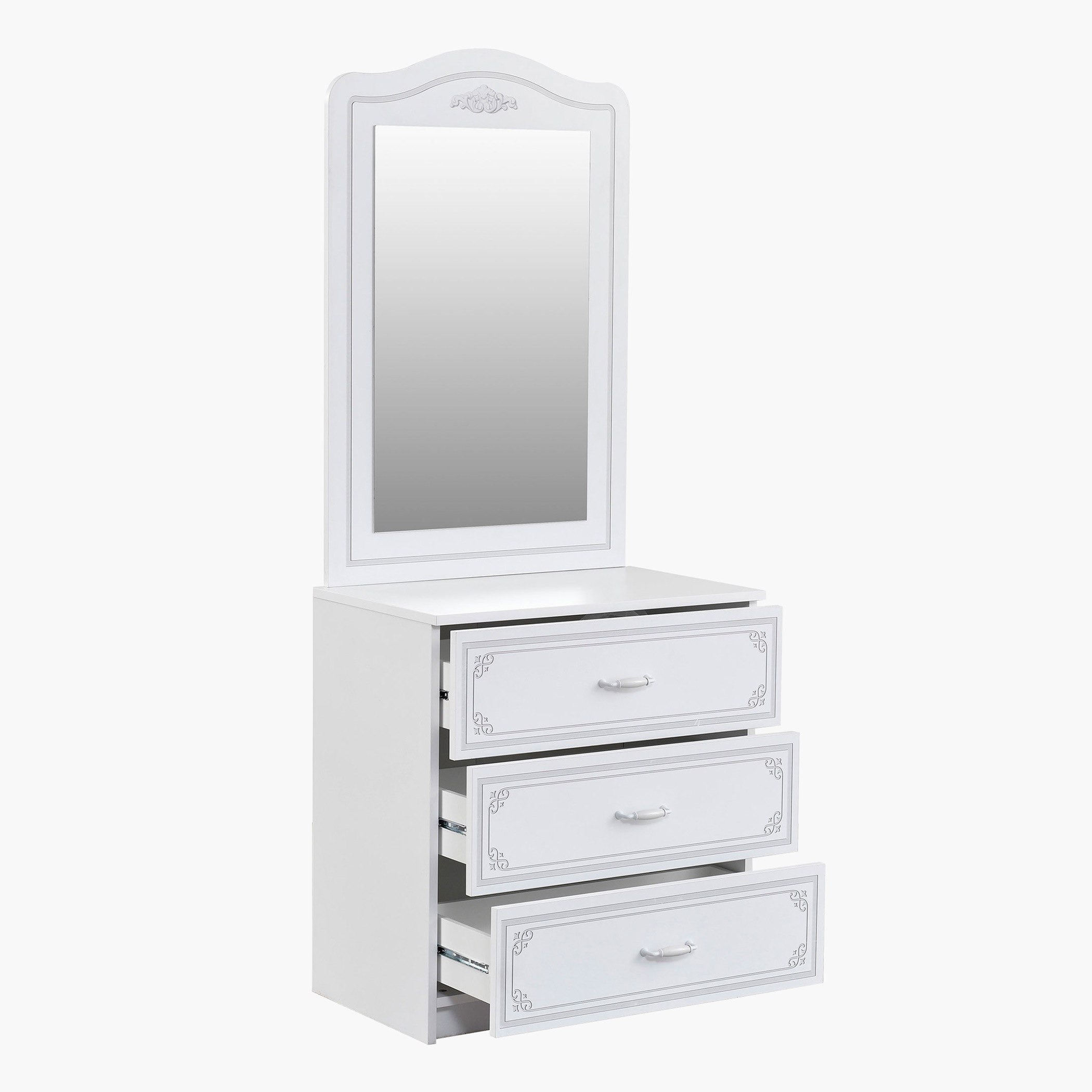 طاولة تزيين 3 أدراج دون مرآة - فلورا من موڤو -hbxfurniture-kidsroom-kidsdressersandmirrors-image-5