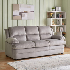 Fiona 3-Seater Fabric Sofa