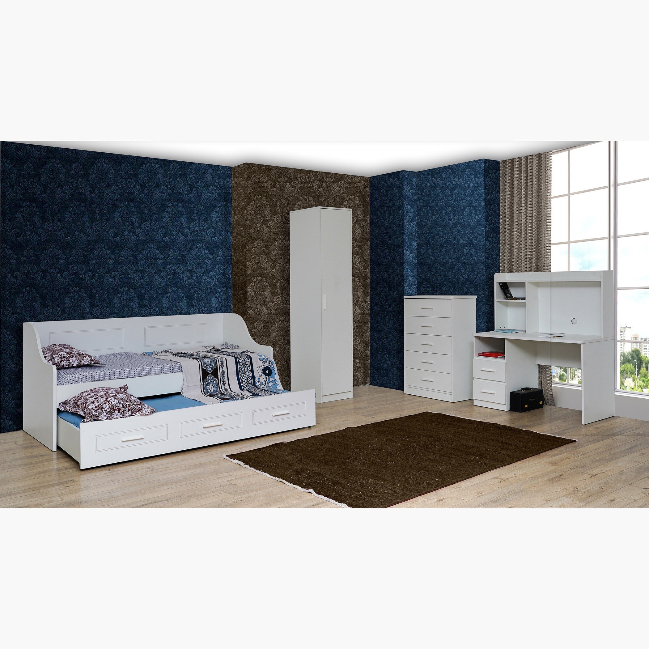 خزانة ملابس بباب واحد من بوسطن-hbxfurniture-wardrobes-image-6