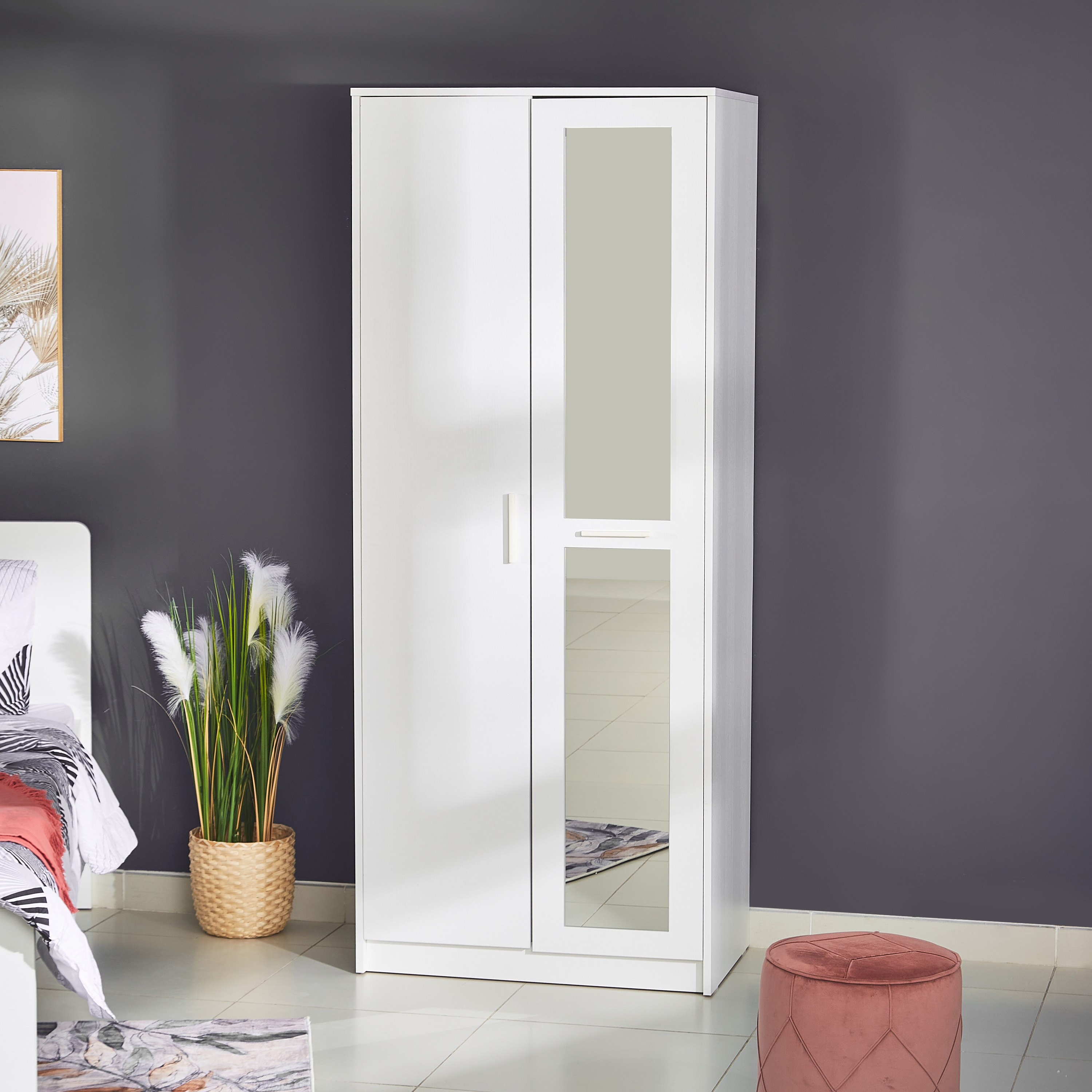 دولاب بمرآة وبابين من بوسطن-hbxfurniture-wardrobes-image-1
