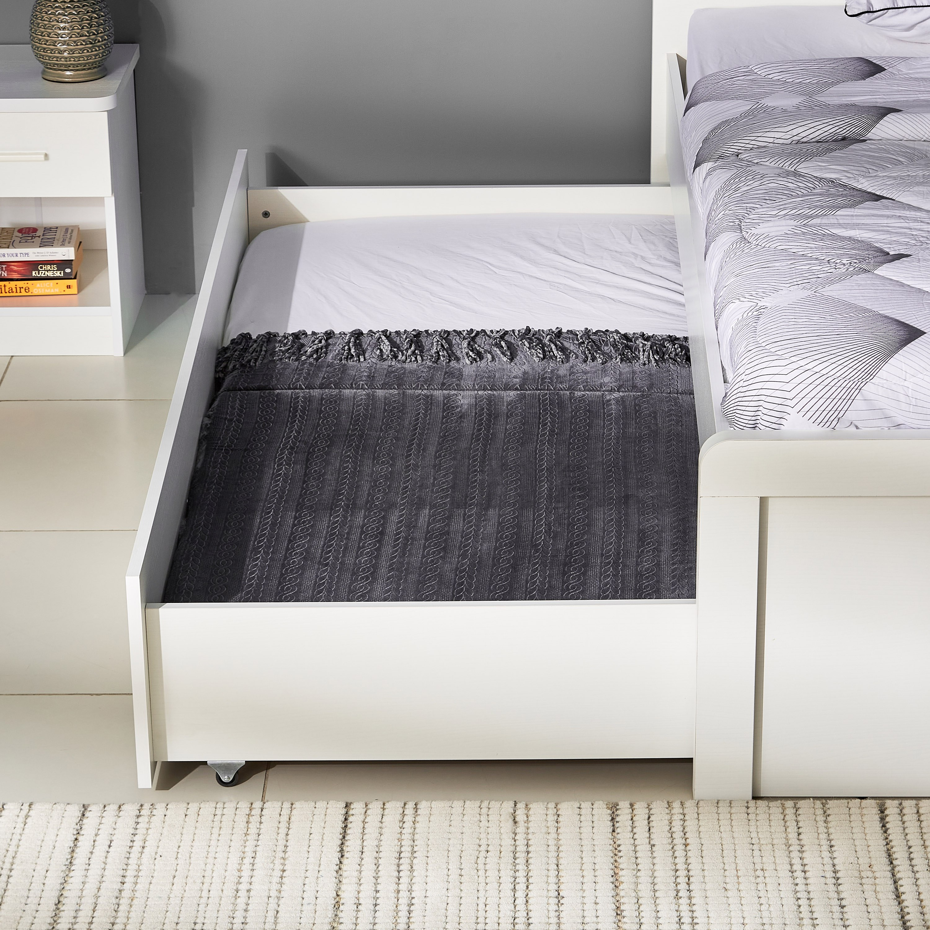 Boston Single Pullout Trundle - 90x190 cm-hbxfurniture-bedsandbedsets-beds-single-image-3