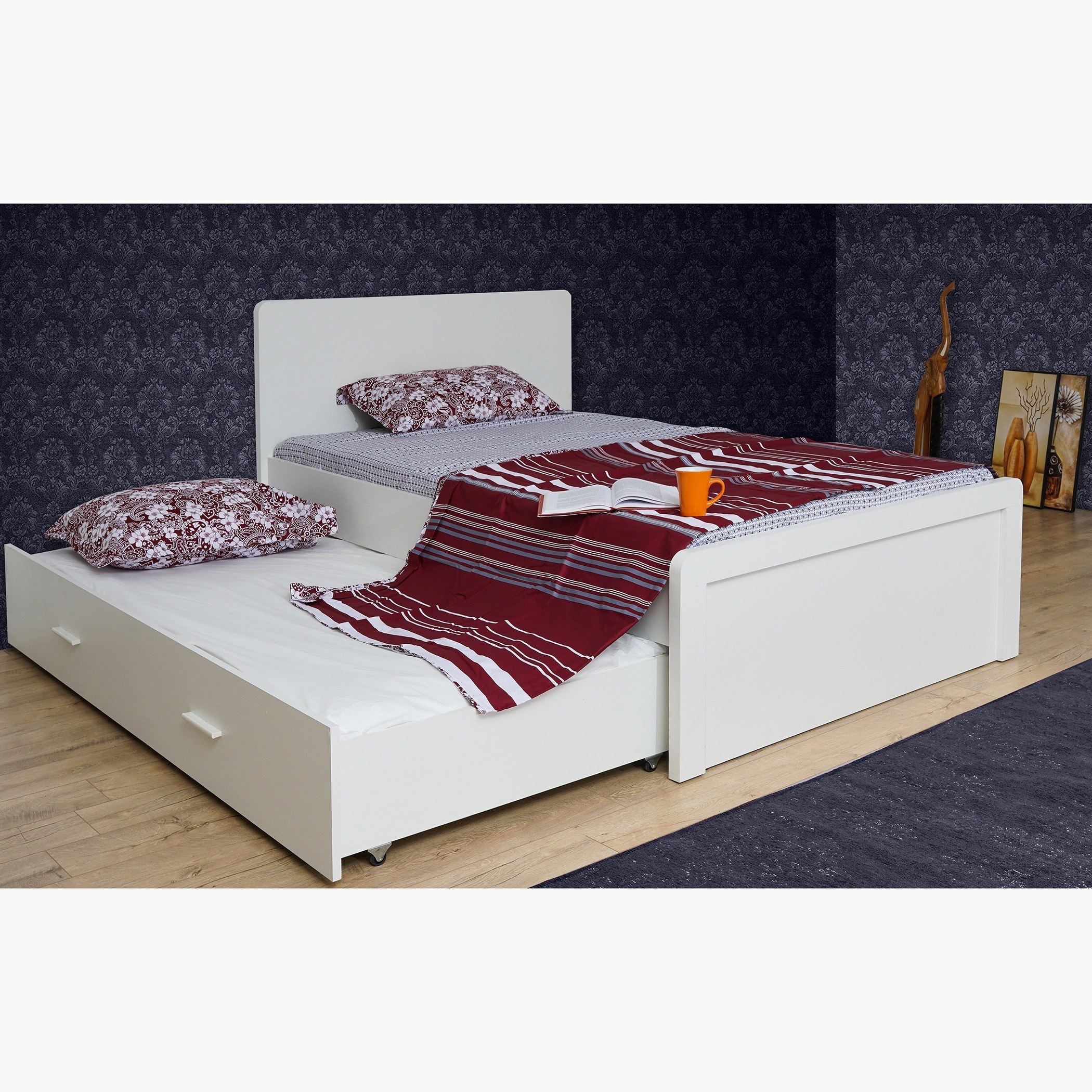 Boston Single Pullout Trundle - 90x190 cm-hbxfurniture-bedsandbedsets-beds-single-image-9