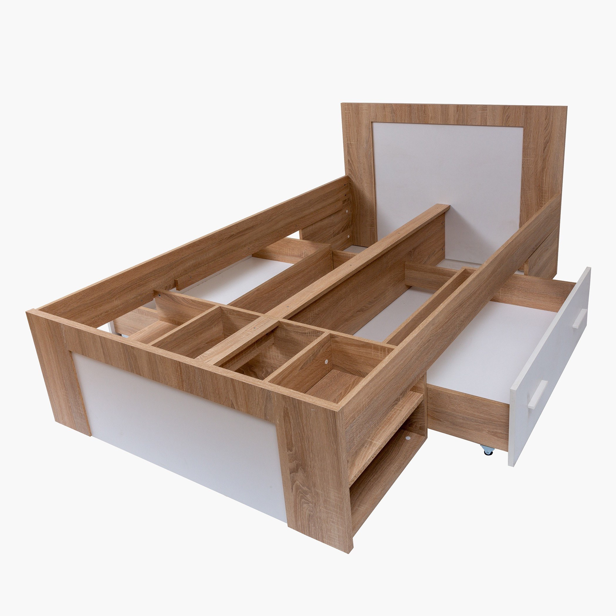 سرير توين بمساحة تخزين ودرجين - بوسطن من موڤو - 120x200 سم-hbxbedroom-bedsandbedsets-beds-twin-image-8
