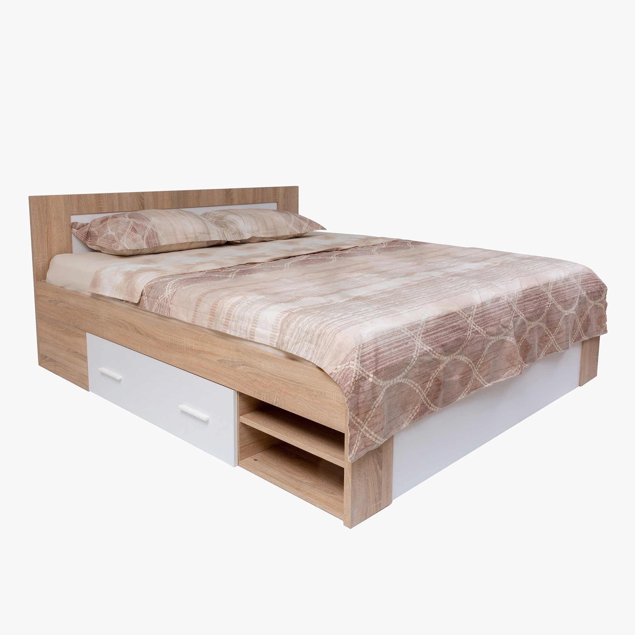 سرير كينج بمساحة تخزين ودرجين - بوسطن من موڤو - 180x200 سم-hbxfurniture-bedsandbedsets-beds-king-image-2