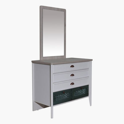 Meknes 5-Drawer Dresser with Mirror