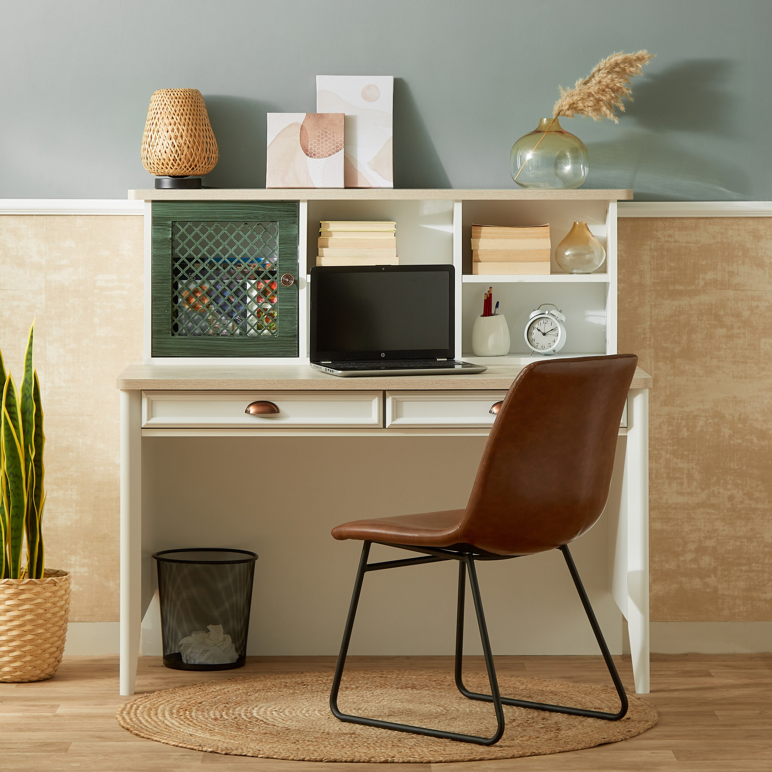 مكتب دراسة بخزانة من مكنس-hbxfurniture-office-desks-image-12