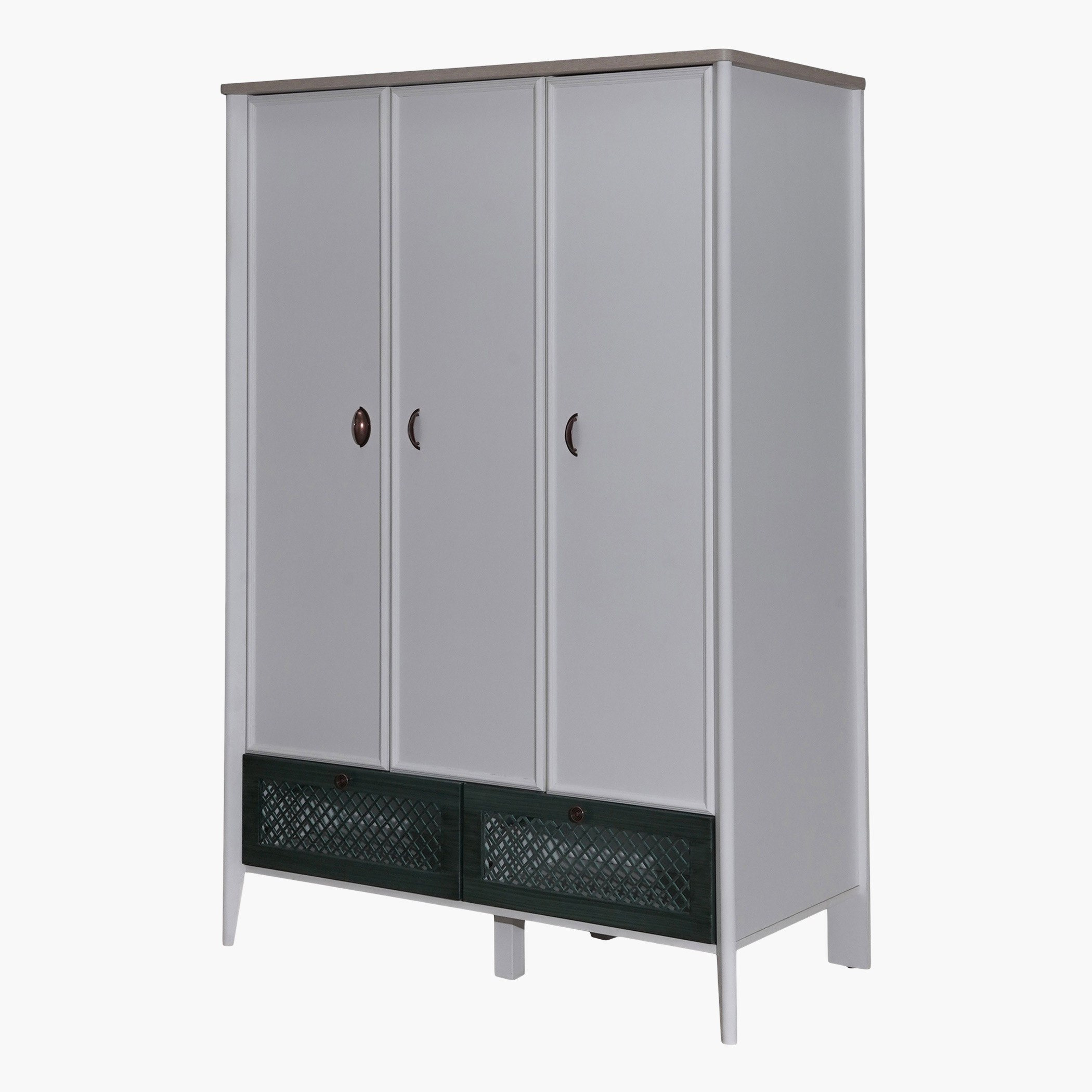 خزانة ملابس بـ 3 أبواب ودرجين من ميكنس-hbxfurniture-wardrobes-image-2