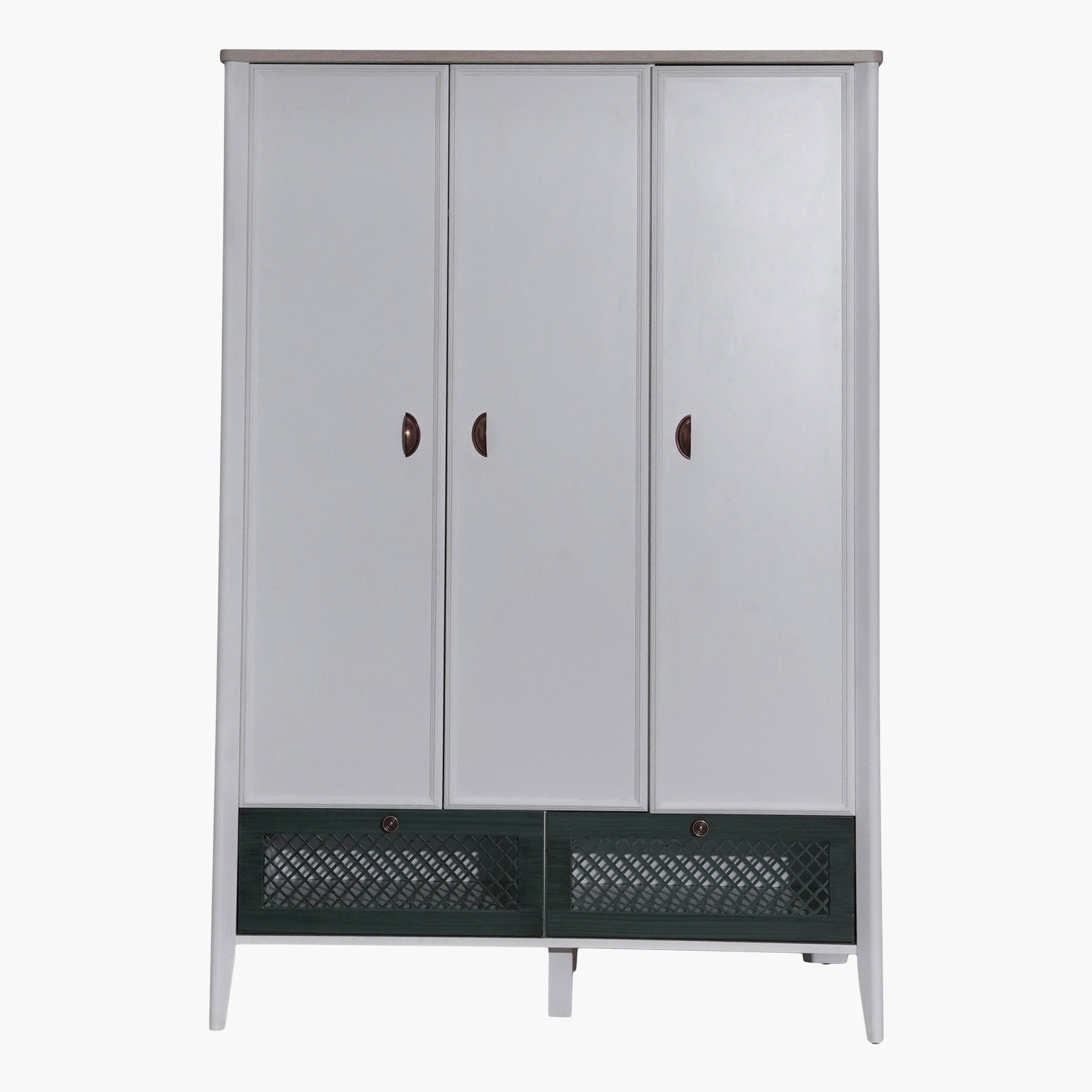 خزانة ملابس بـ 3 أبواب ودرجين من ميكنس-hbxfurniture-wardrobes-image-3