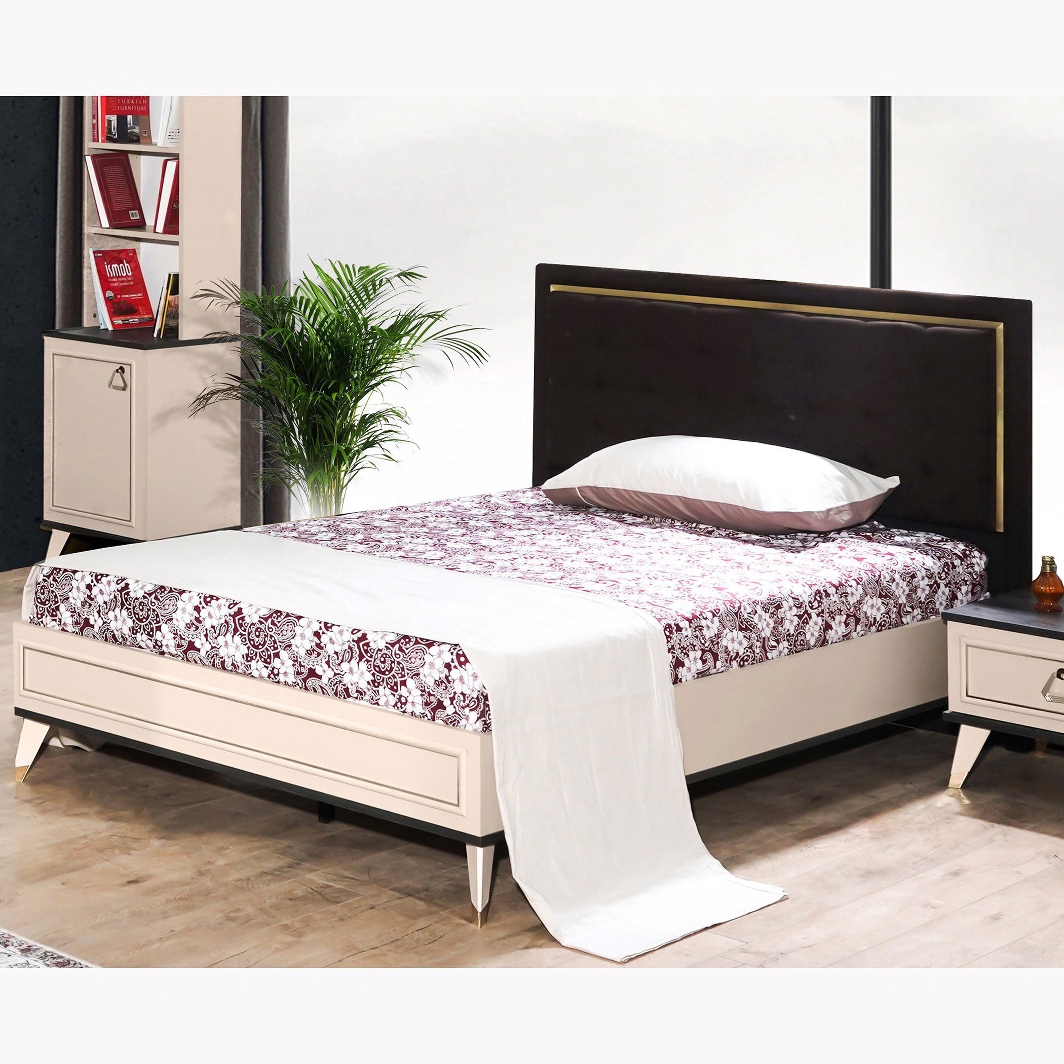 سرير مزدوج من ميسينا - 120x200 سم-hbxbedroom-bedsandbedsets-beds-twin-image-1