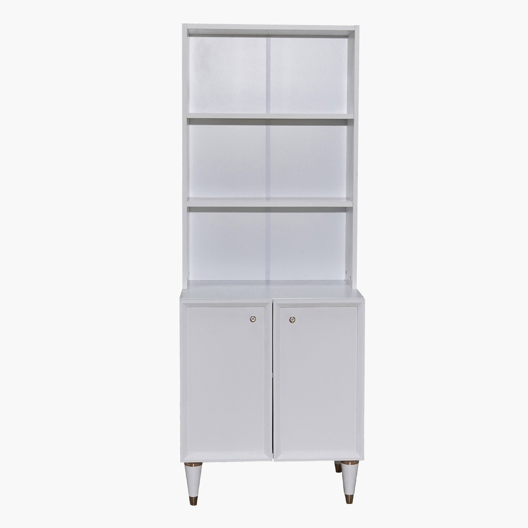 Orchid Bookcase with 2 Doors-hbxfurniture-office-bookcases-image-2