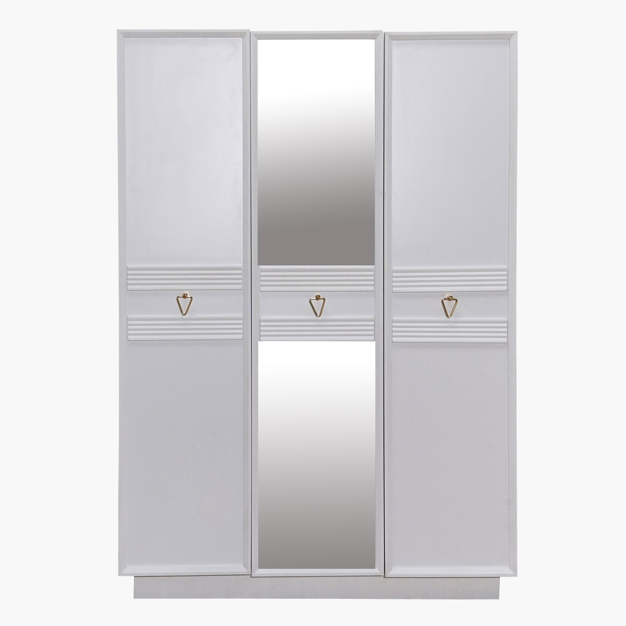 Orchid 3-Door Wardrobe with Mirror-hbxfurniture-wardrobes-image-2