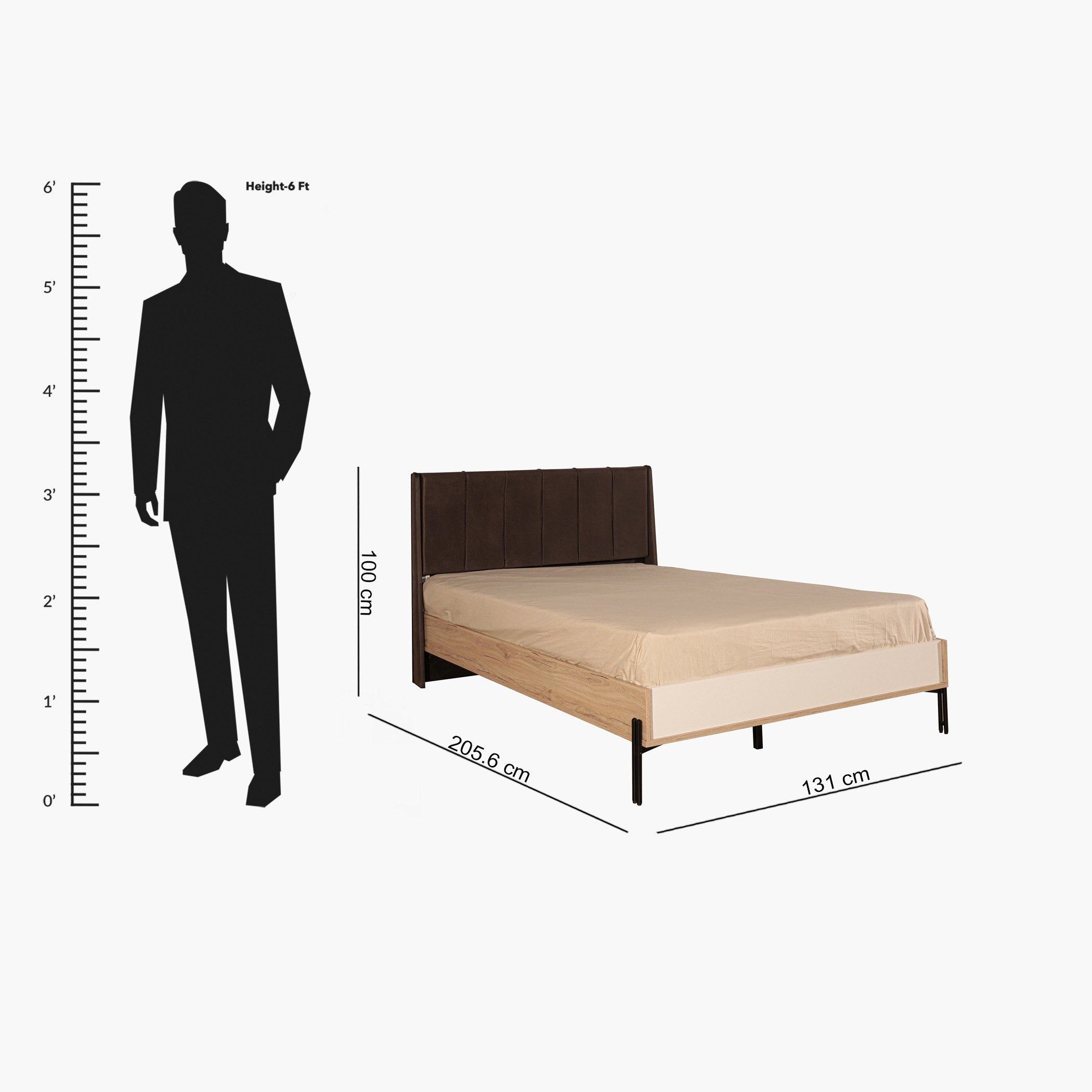 سرير مزدوج من بورتلاند - 120x200 سم-hbxbedroom-bedsandbedsets-beds-twin-image-8