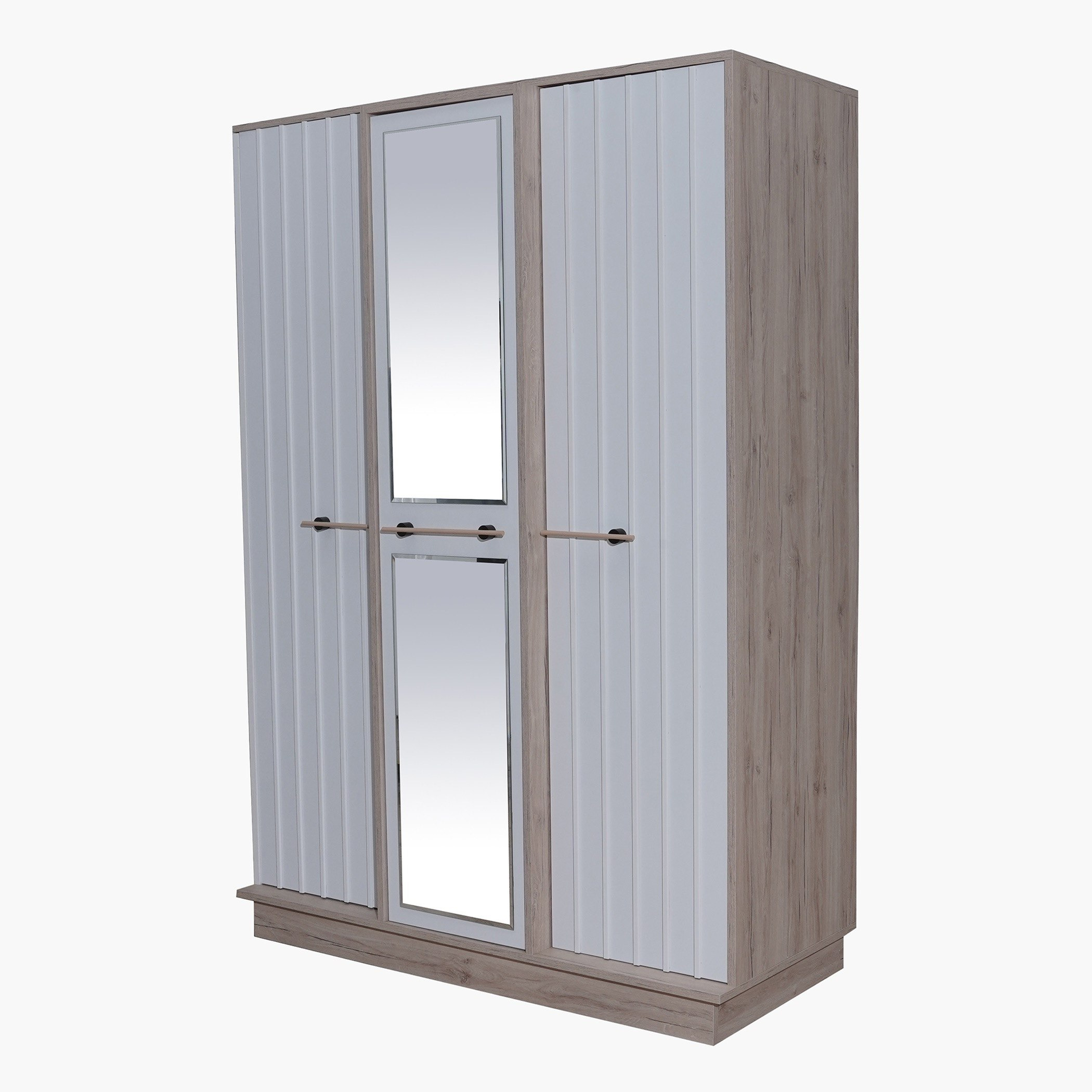 خزانة ملابس 3 أبواب بمرآة من بورتلاند-hbxfurniture-wardrobes-image-3