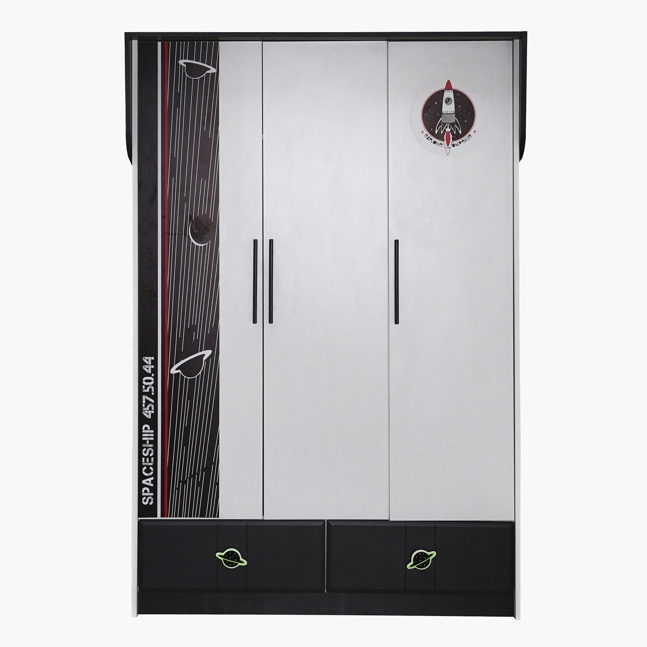 خزانة ملابس 3 أبواب بدرجين - سبيس من موڤو -hbxfurniture-wardrobes-image-3