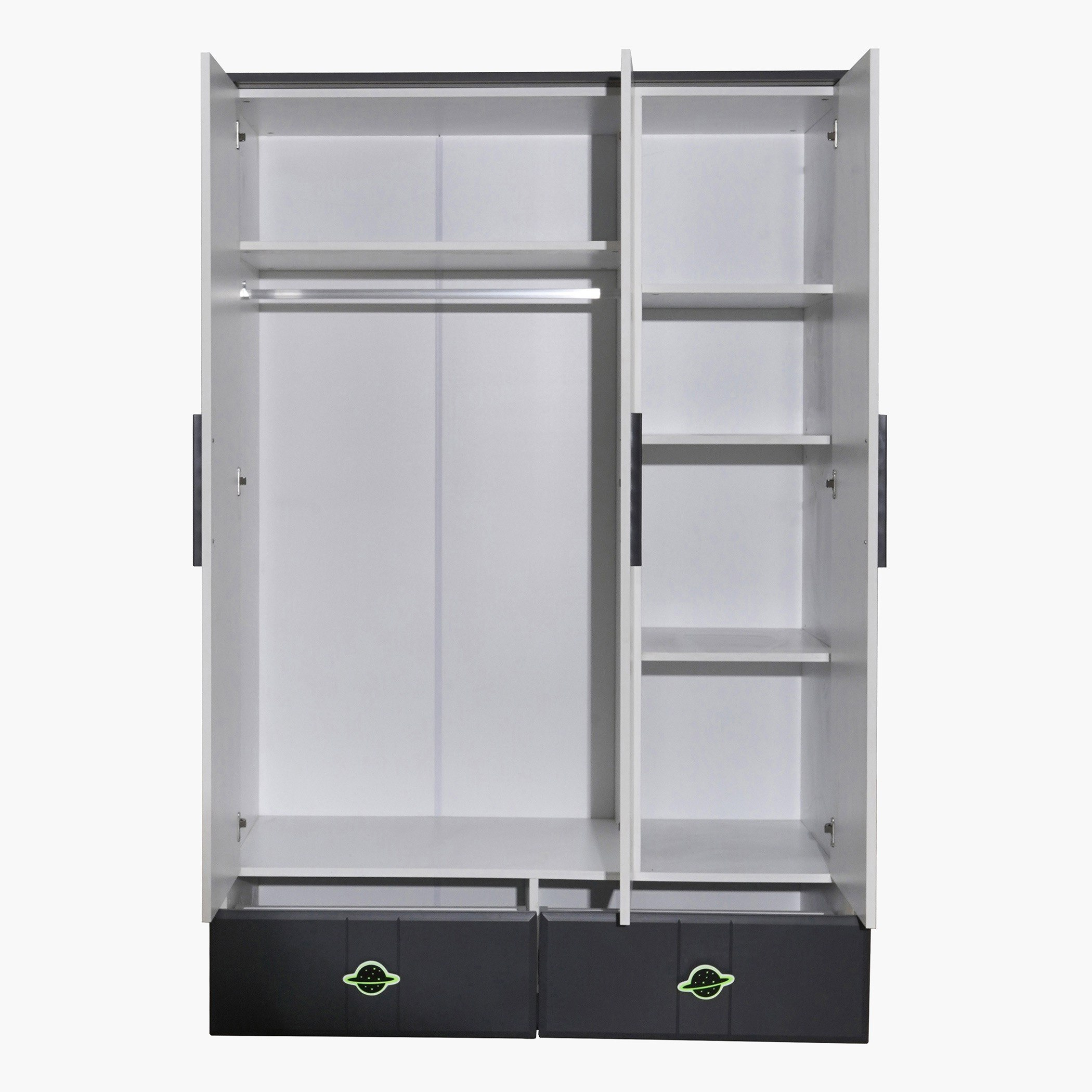 خزانة ملابس 3 أبواب بدرجين - سبيس من موڤو -hbxfurniture-wardrobes-image-4