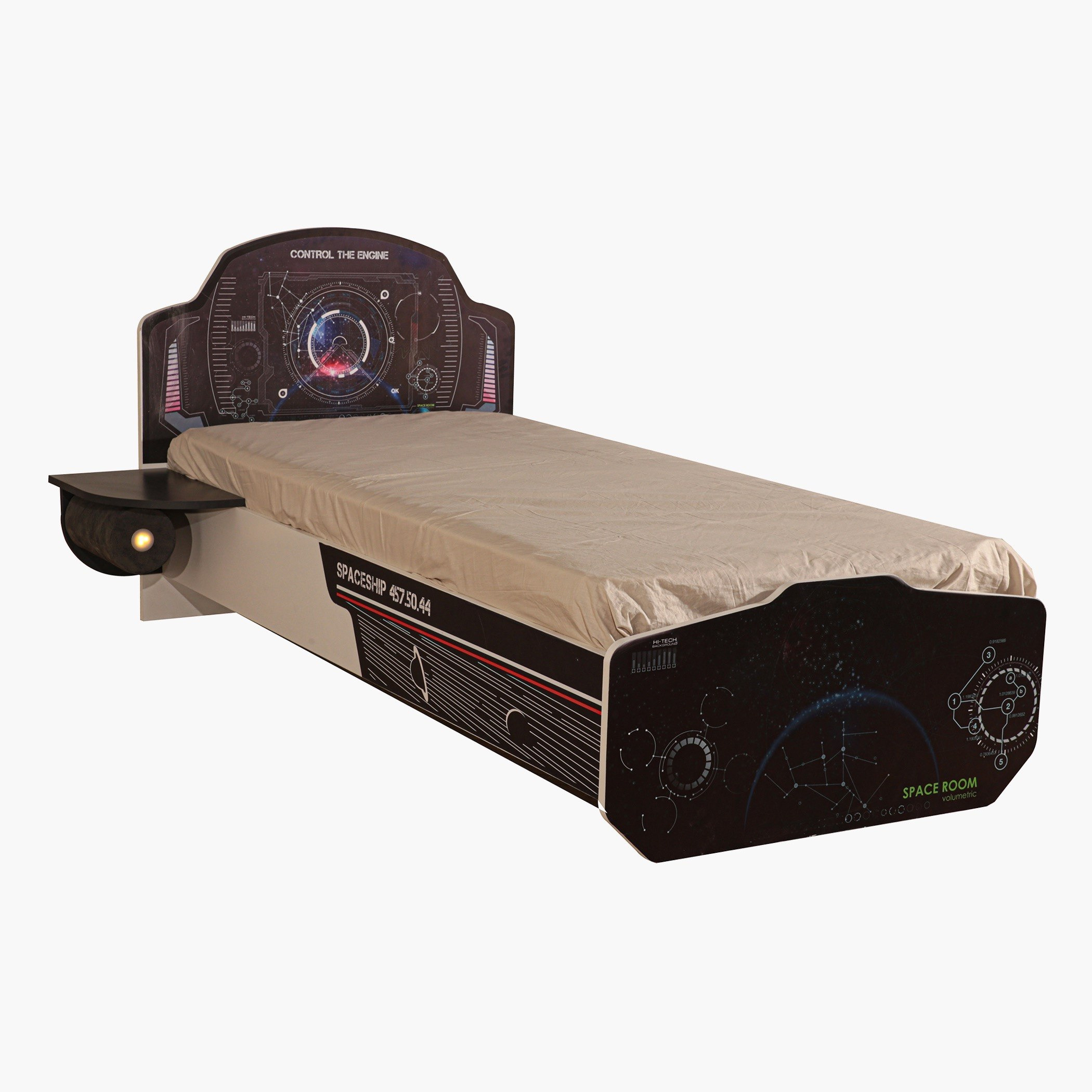 سرير فردي مع طاولتين جانبيتين - سبيس من موڤو - 90×200 سم-hbxfurniture-bedsandbedsets-beds-single-image-2