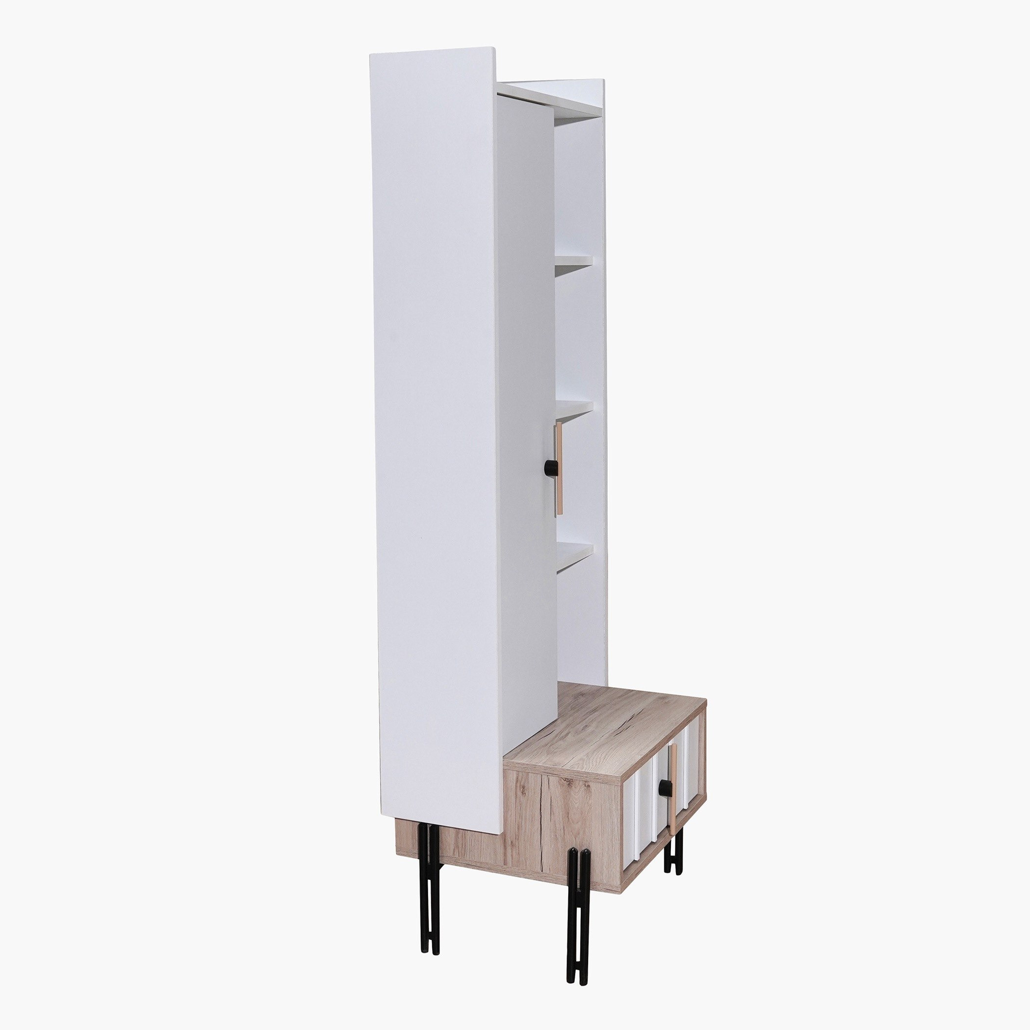 خزانة كتب بدرج واحد وباب واحد من بورتلاند-hbxfurniture-office-bookcases-image-4