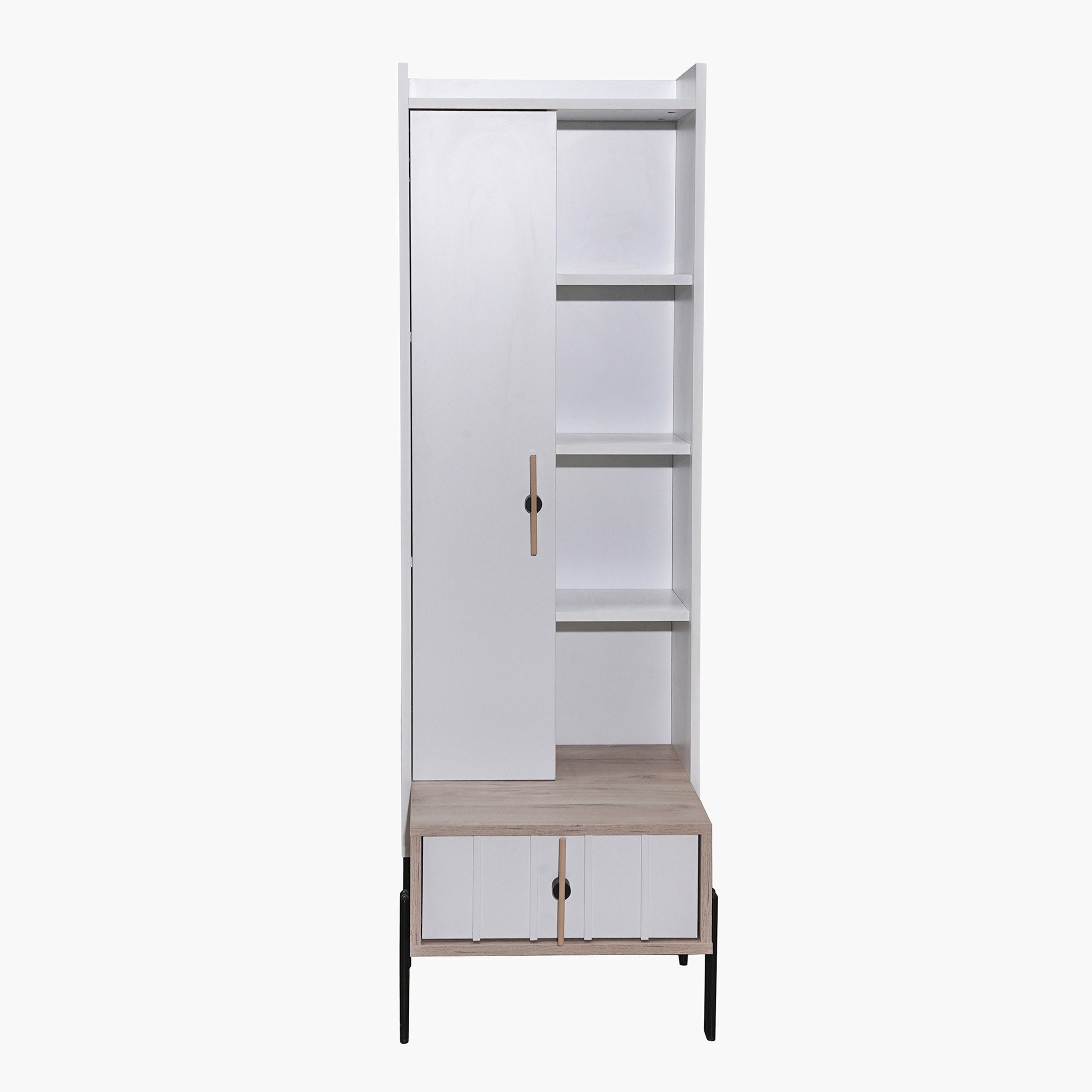 خزانة كتب بدرج واحد وباب واحد من بورتلاند-hbxfurniture-office-bookcases-image-5