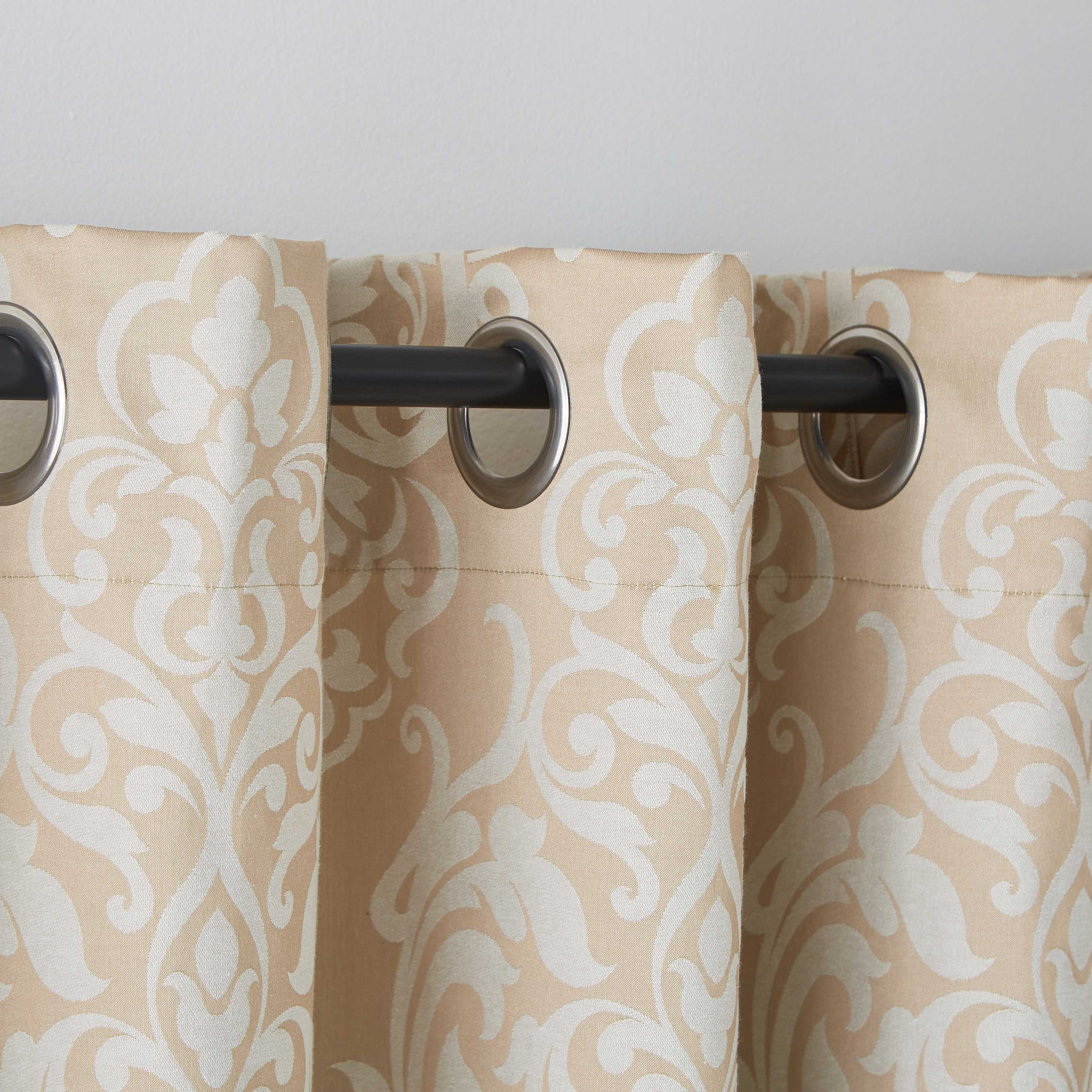 طقم ستائر جاكار من قطعتين من ديفينبورت - 135x240 سم-hbxhomeware-hbxdecorandfurnishings-image-2