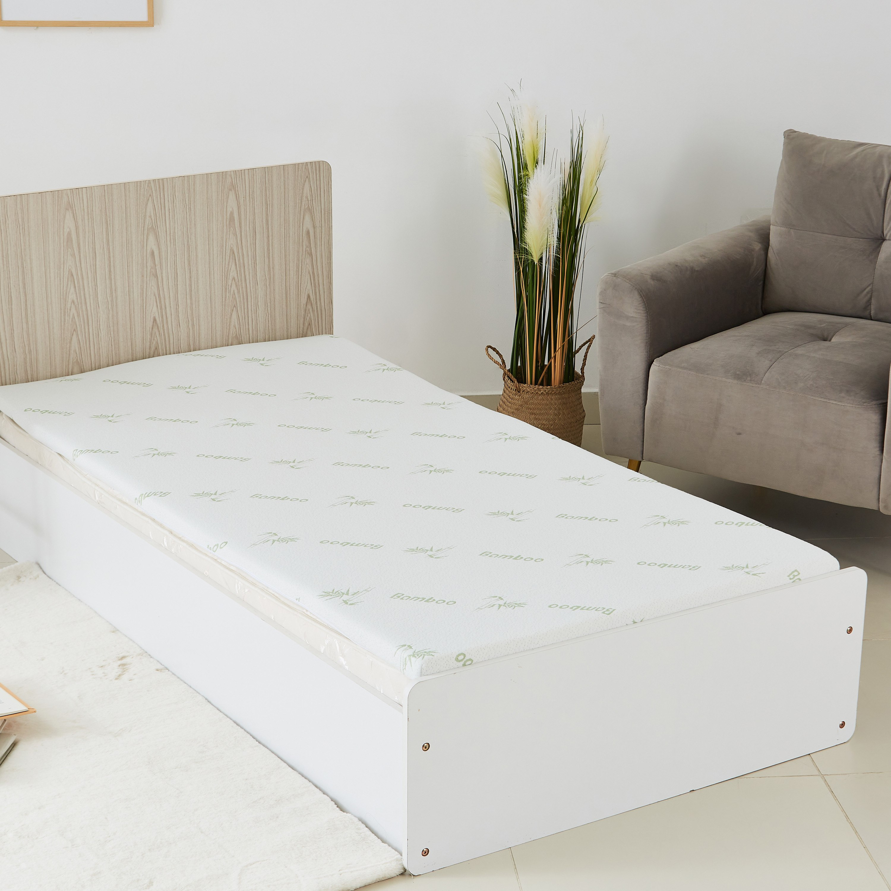 Single memory deals foam mattress topper