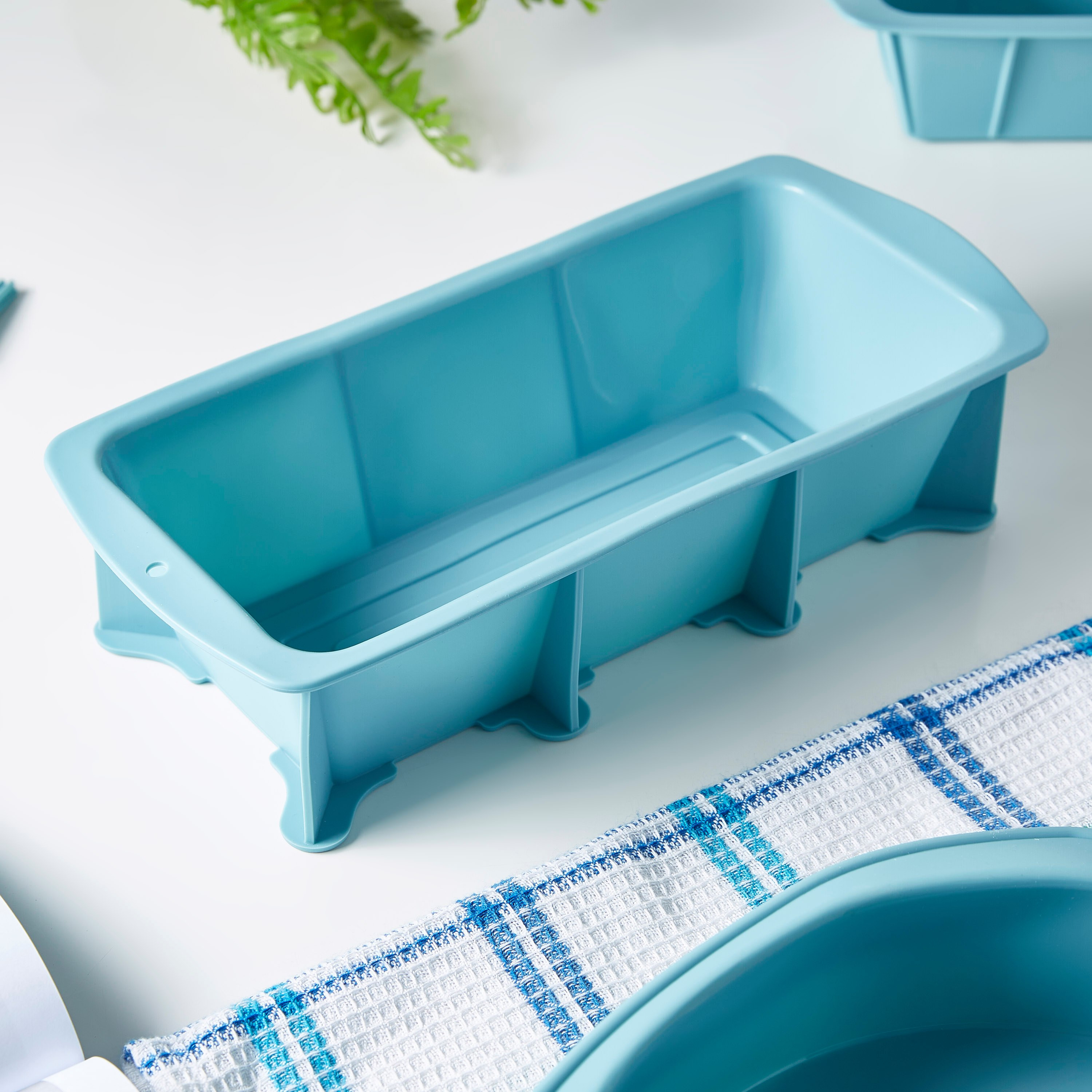 قالب خبز سيليكون بـ6 أكواب من أفون - 28x13x7 سم-hbxkitchen-bakeware-image-1