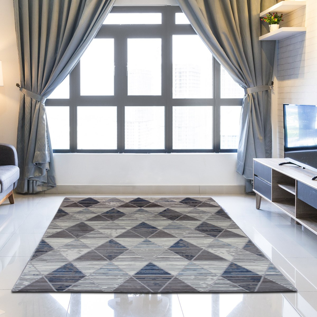 سجادة بولي بروبلين مقاومة للبقع من ليان - 200x300 سم-hbxdecorandfurnishings-floorcoverings-rugs-image-1