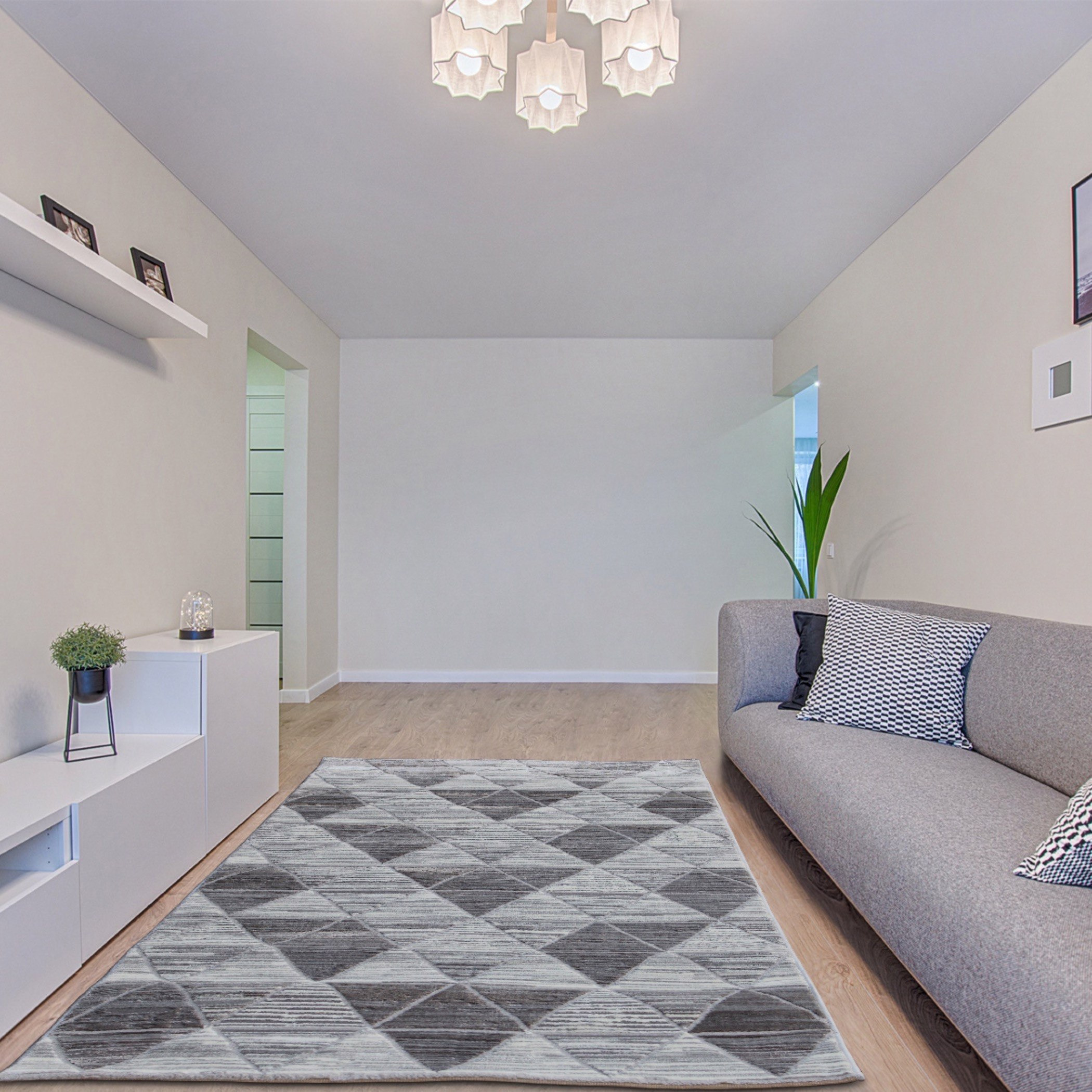 سجادة بولي بروبلين مقاومة للبقع من ليان - 100x200 سم-hbxdecorandfurnishings-floorcoverings-rugs-image-2