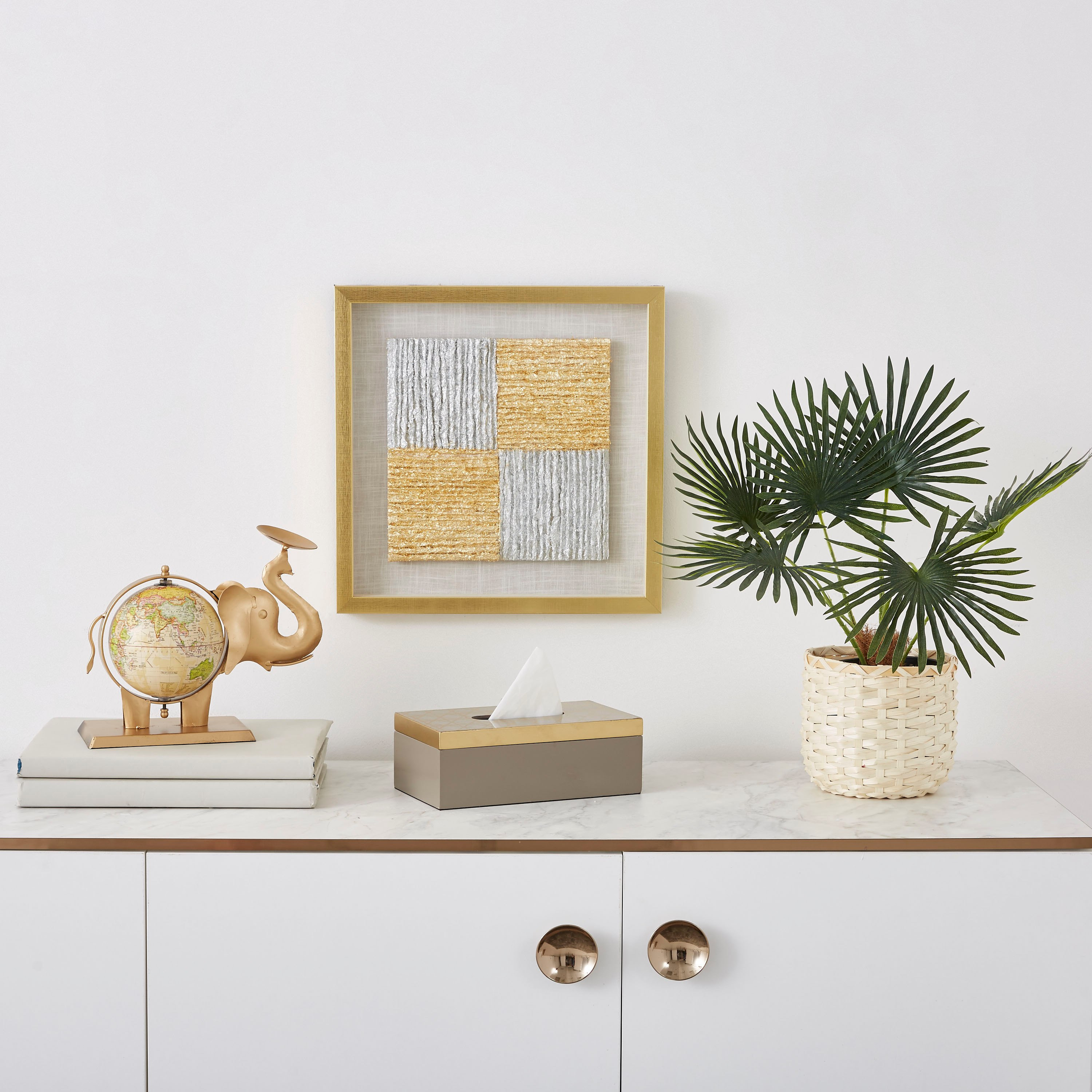 نبتة صناعية في وعاء من ليفيا - 40 سم-hbxdecorandfurnishings-homeaccessories-artificialflowersandplants-image-4