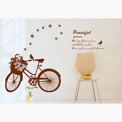Rarity Bicycle Reusable Wall Sticker - 50x70 cm-Wall Stickers-image-0