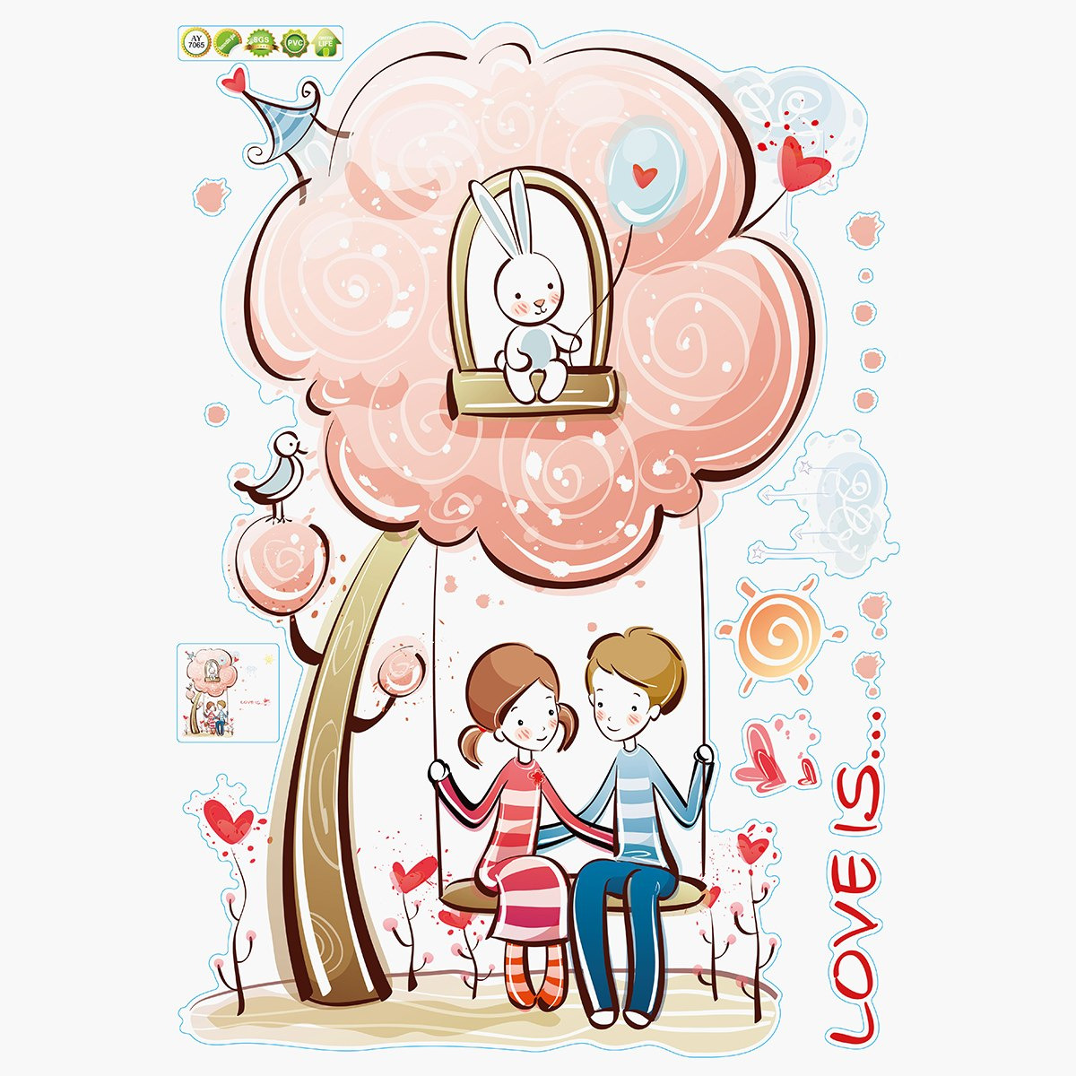 ملصق حائط قابل لإعادة الاستخدام من ريريتي - 50x70 سم-hbxhomeware-hbxkidsandyouth-image-2