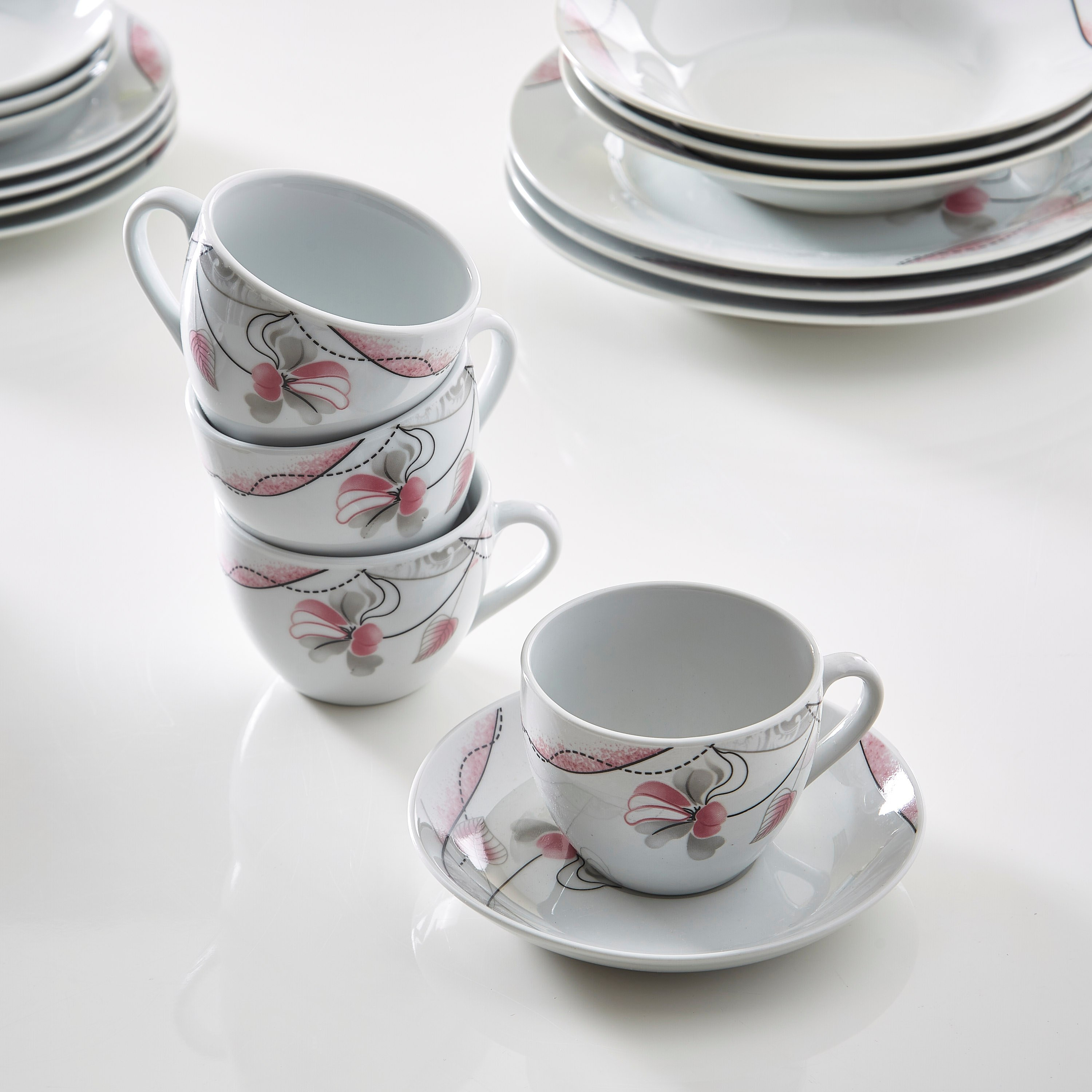 طقم مستلزمات مائدة فلورال سكتش من أتلانتا - 20 قطعة-hbxhomeware-hbxkitchen-image-3